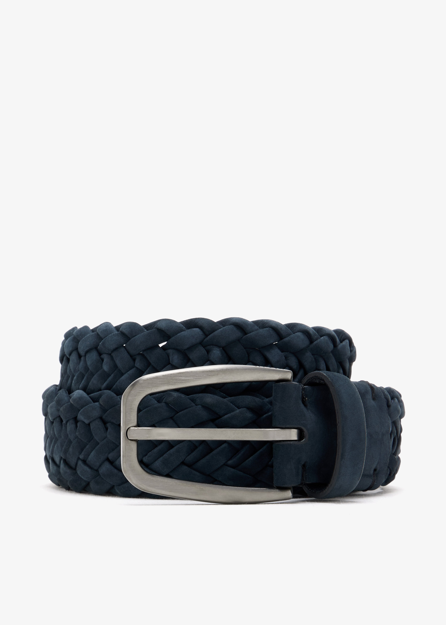 

Leather belt, Blue