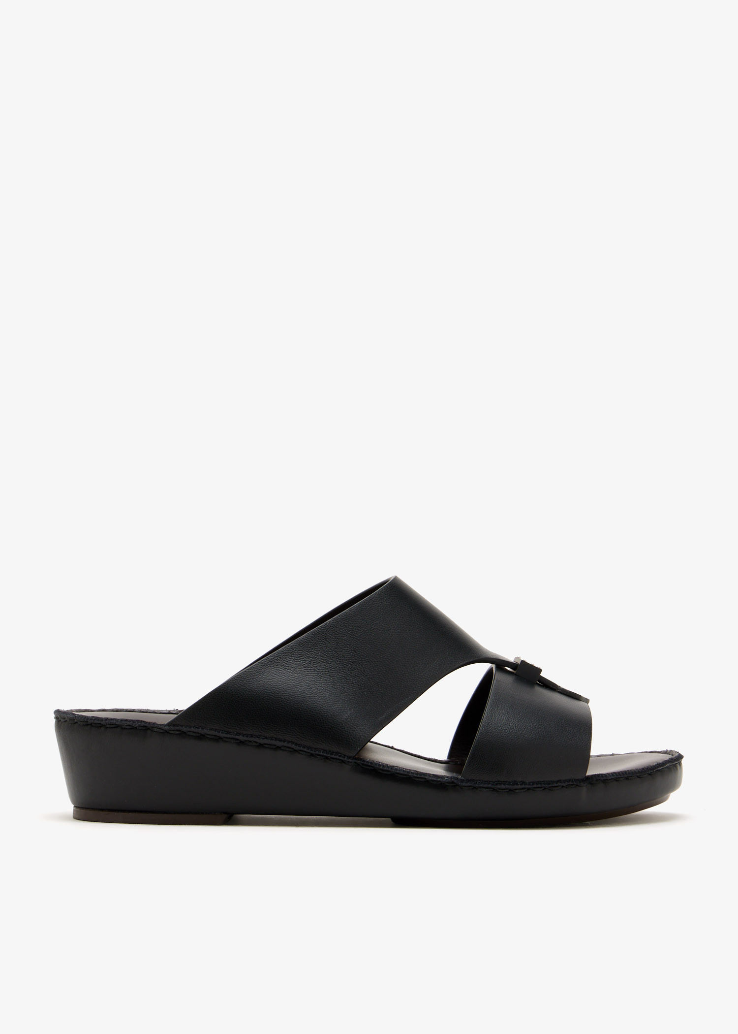 

Cinghia Basilare nappa leather sandals, Black