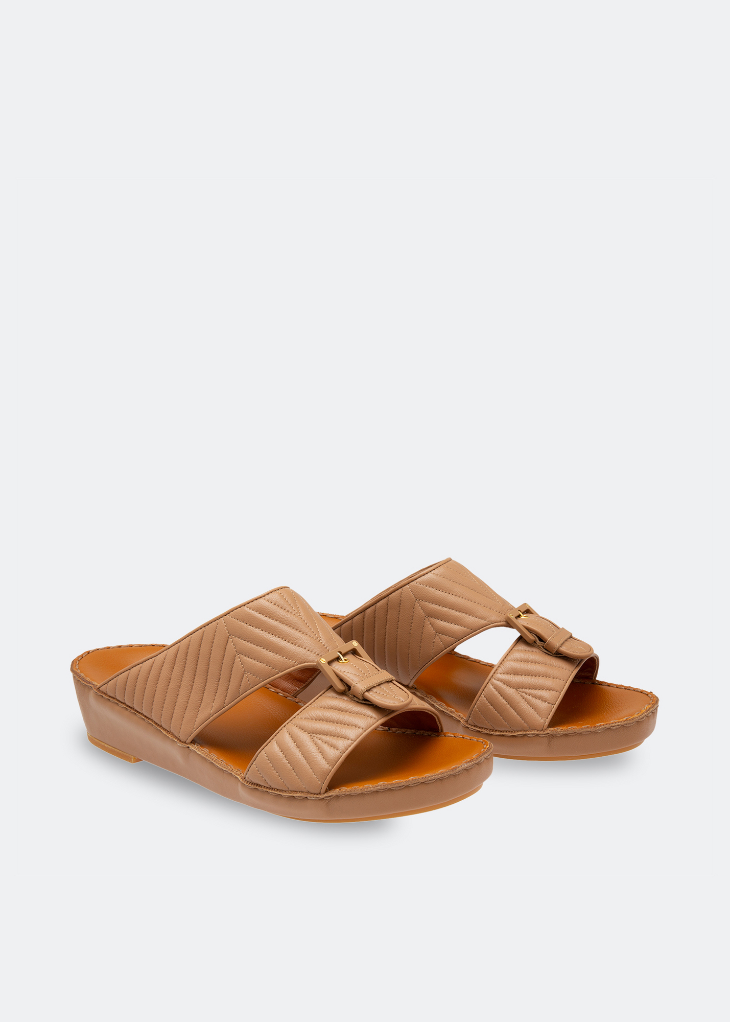 

Leather sandals, Brown