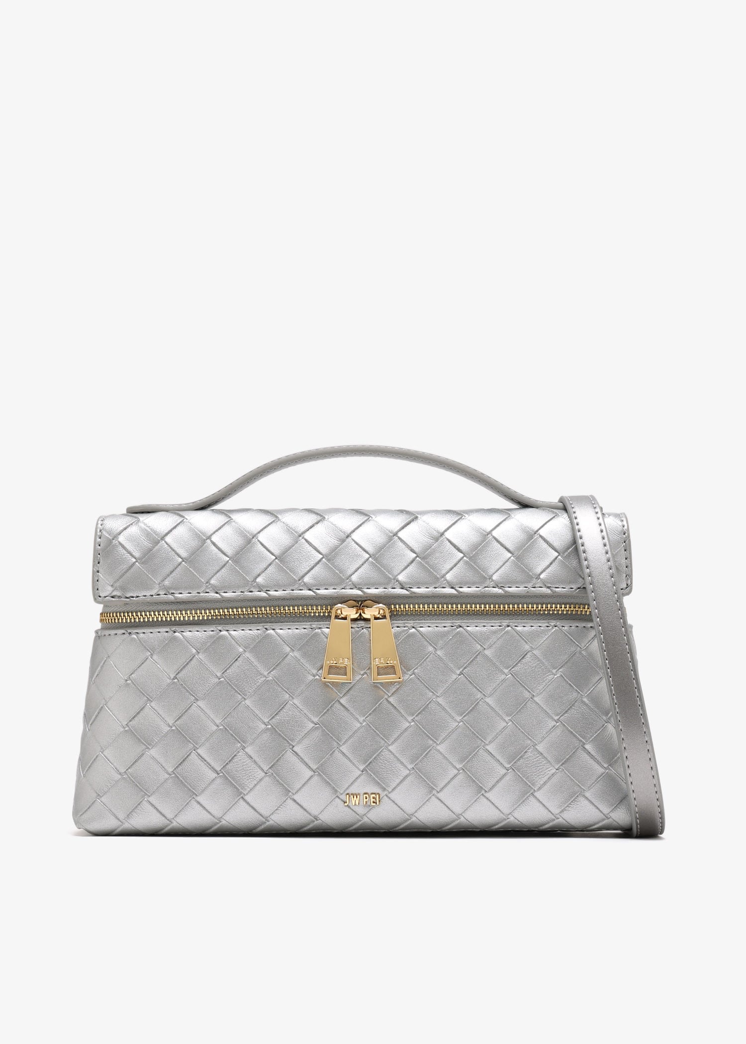 

Thea top handle bag, Silver