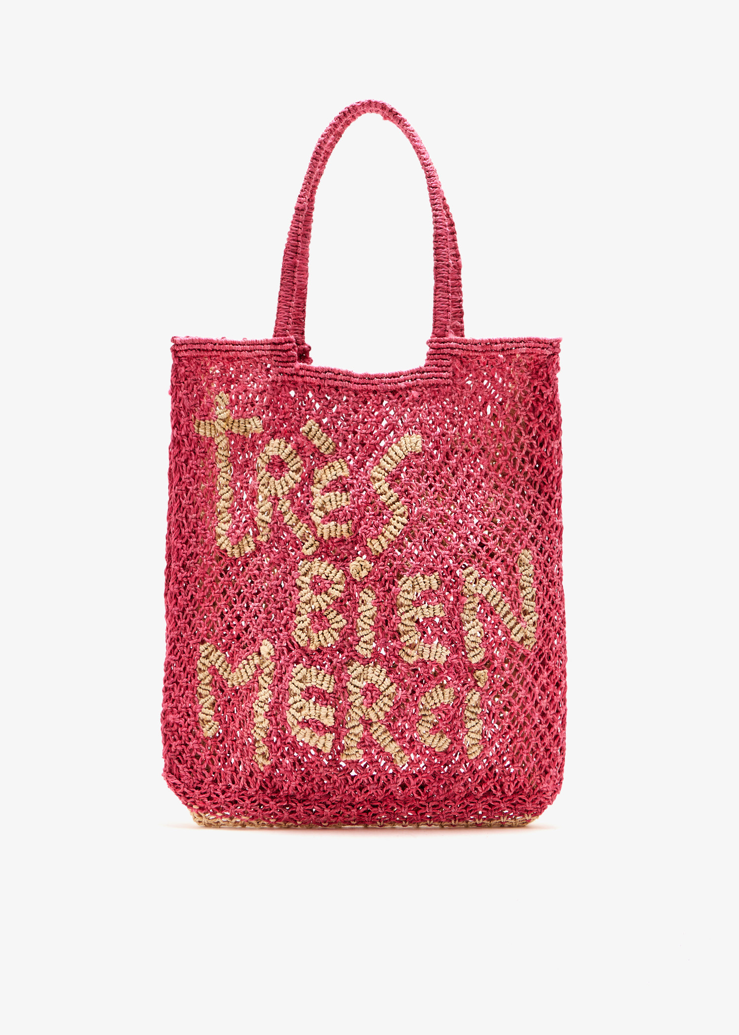

Très Bien Merci tote bag, Pink