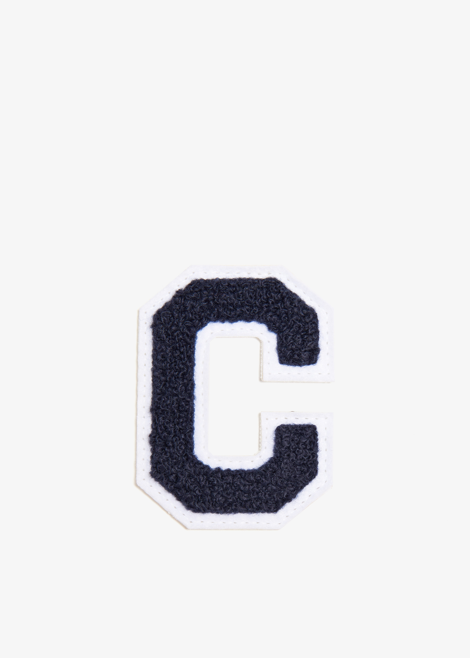 

3" Chenille Varsity Letter 'C' patch, Navy