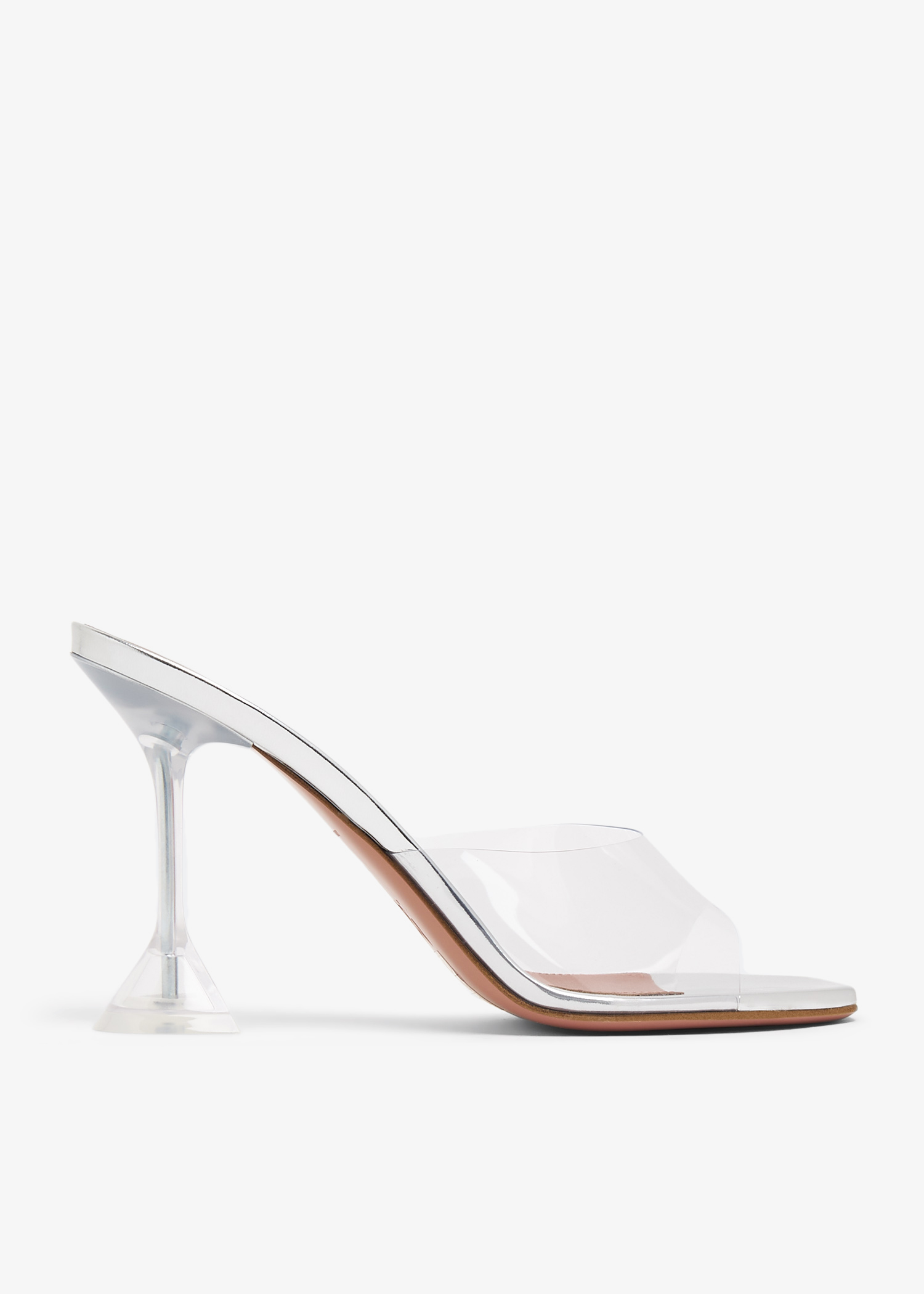 

Lupita Glass mules, Neutral