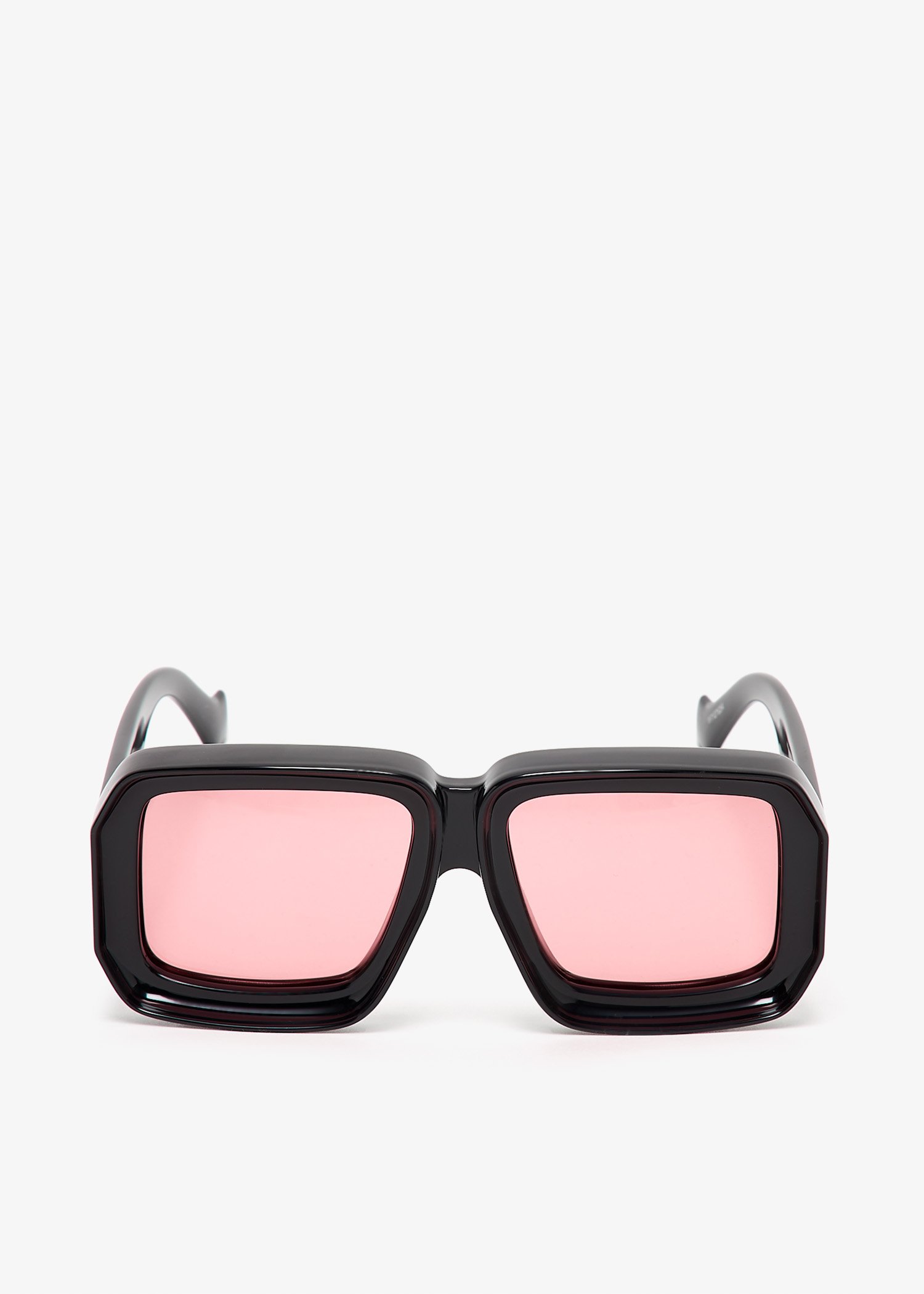 

x Paula's Ibiza Signature square sunglasses, Black