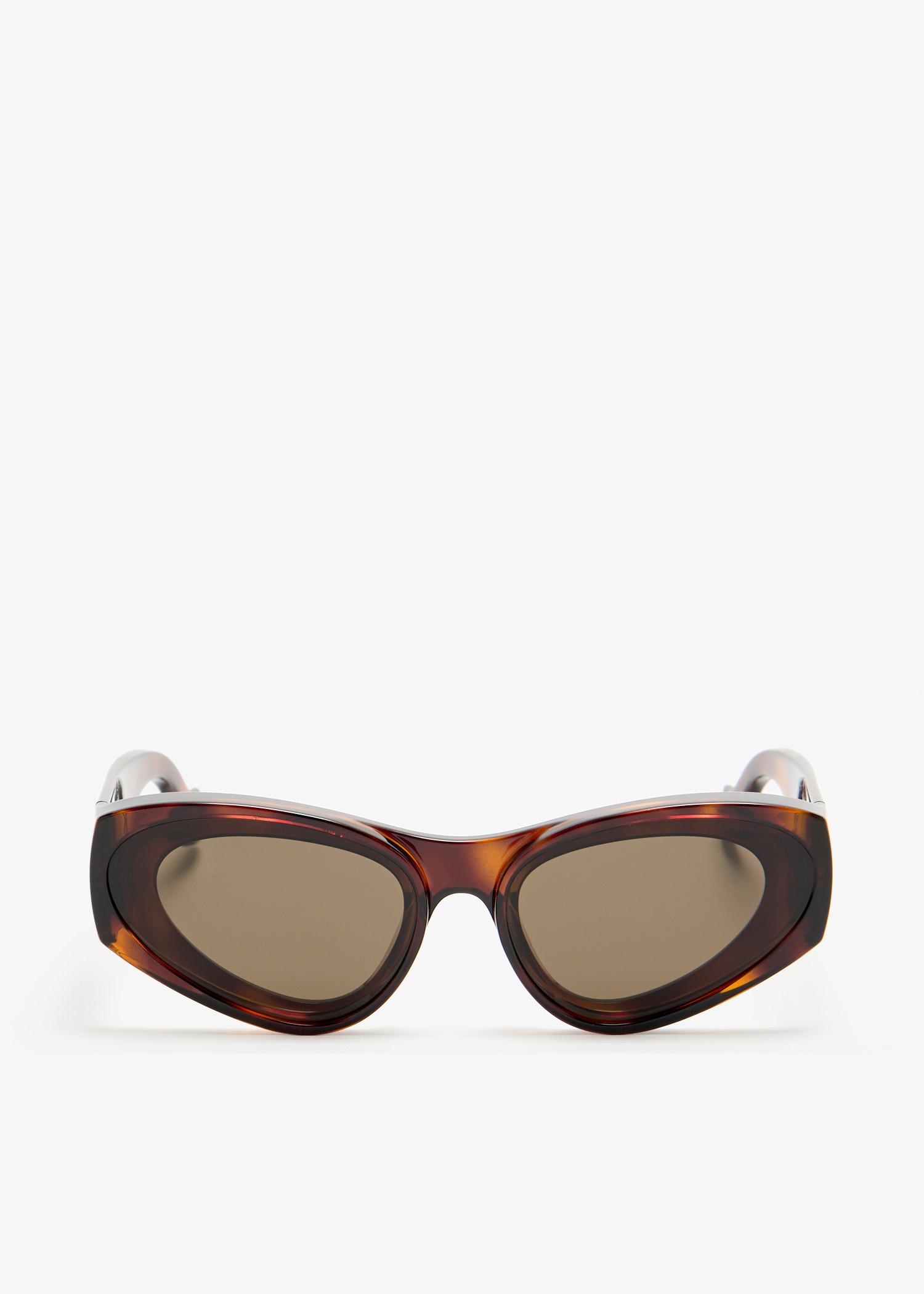

x Paula's Ibiza Signature cat eye sunglasses, Brown