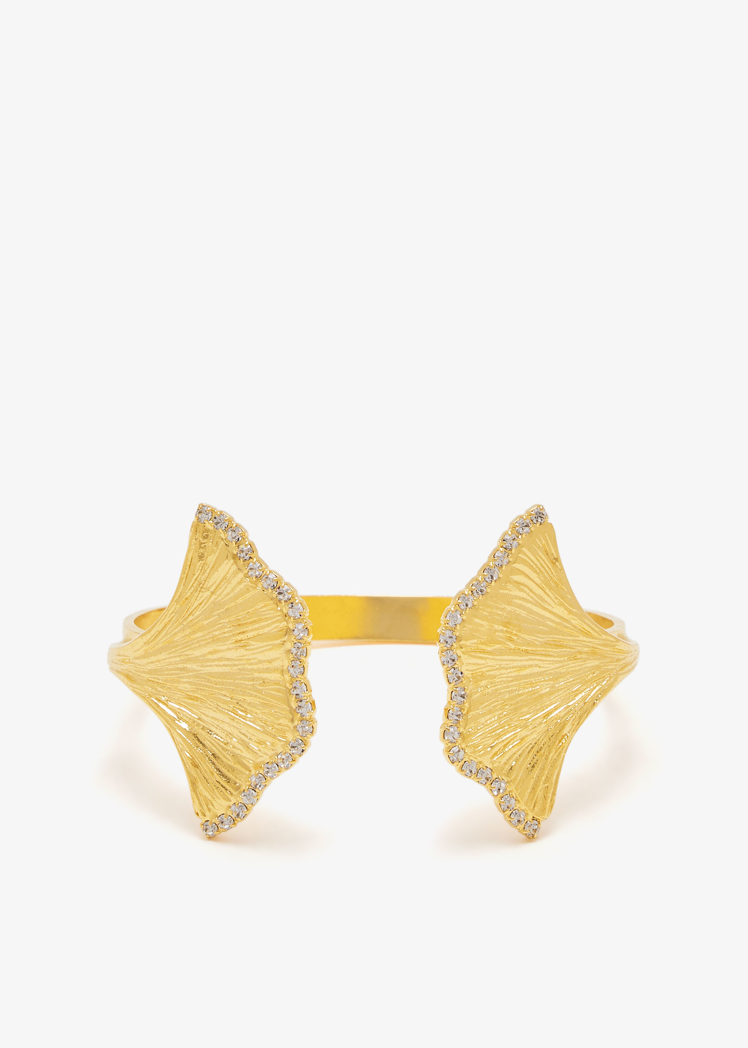 

Enchanted Flora cuff bracelet, Gold