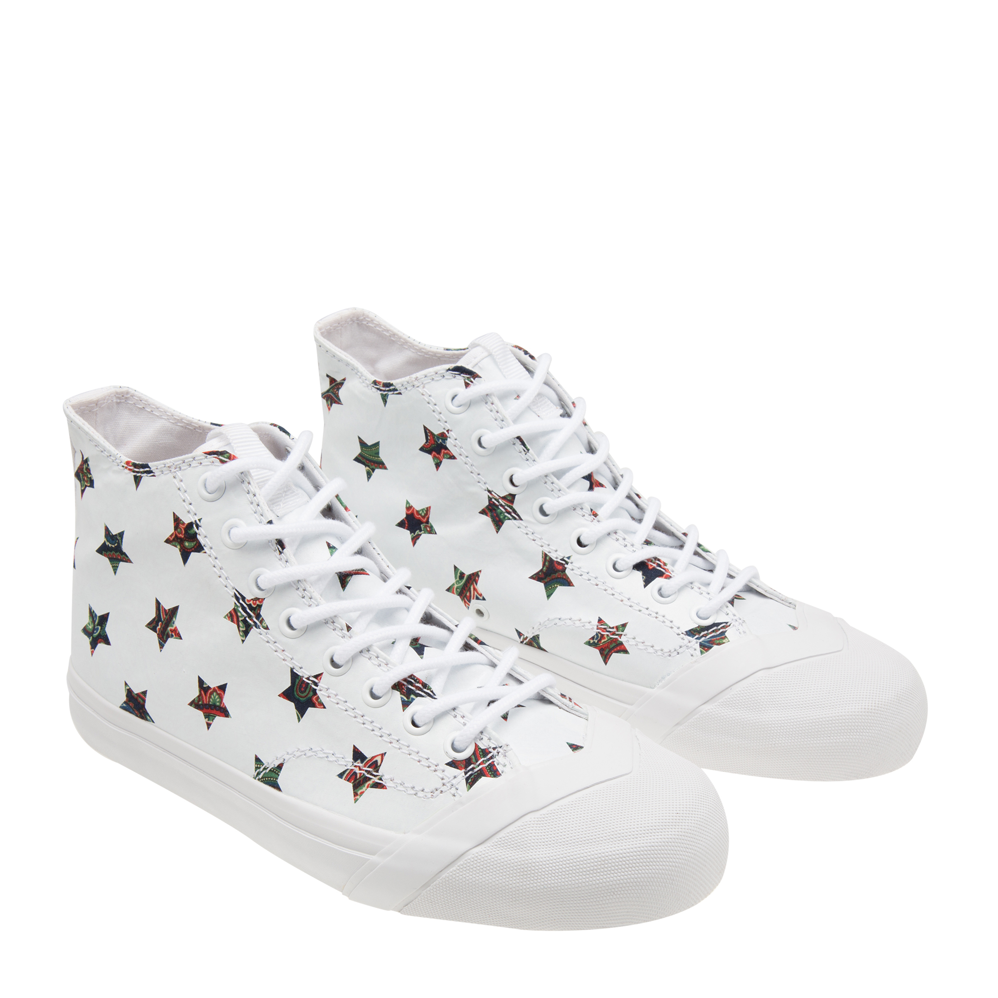 

Schooler high top sneakers, White