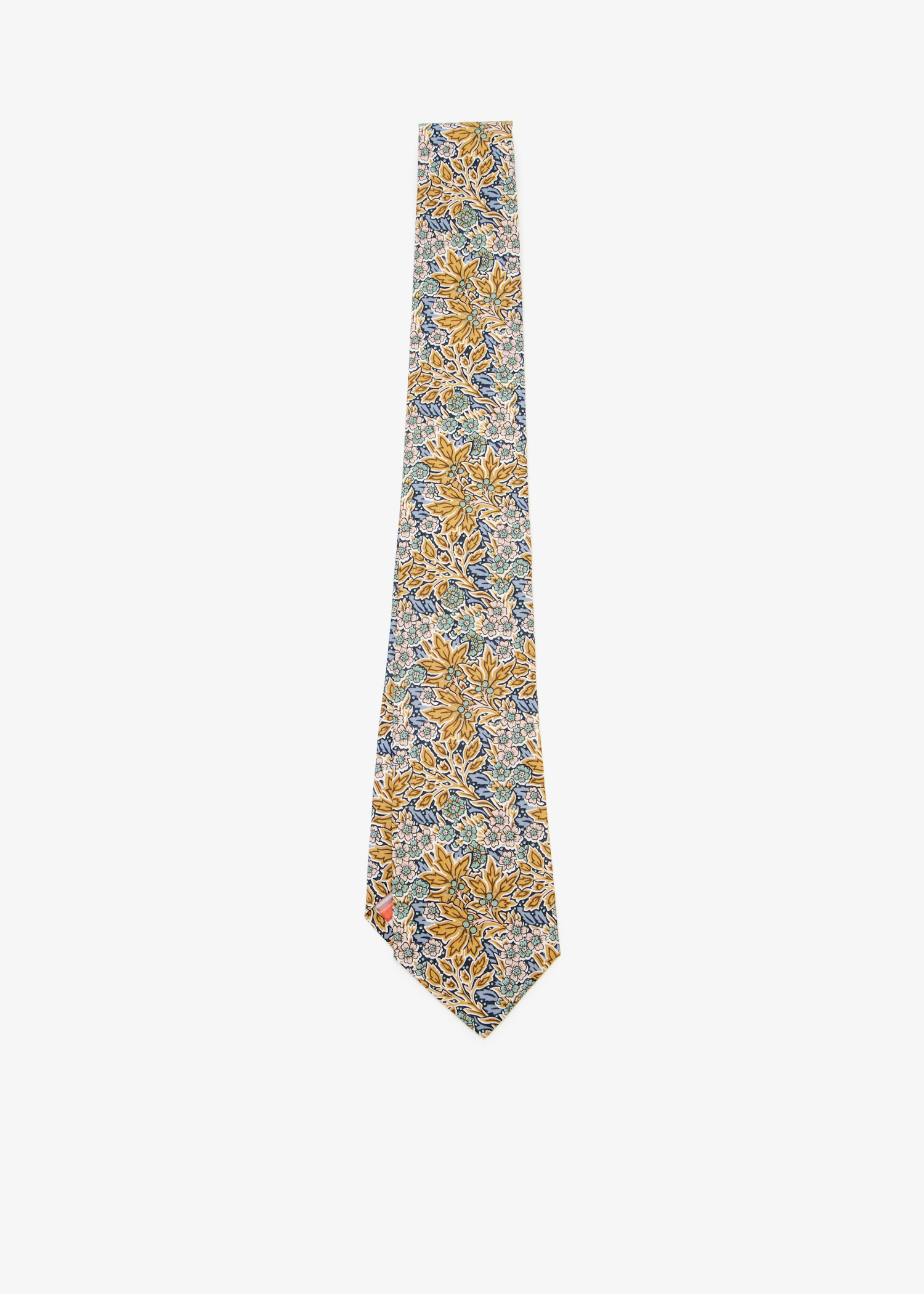

Liberty floral tie, Yellow