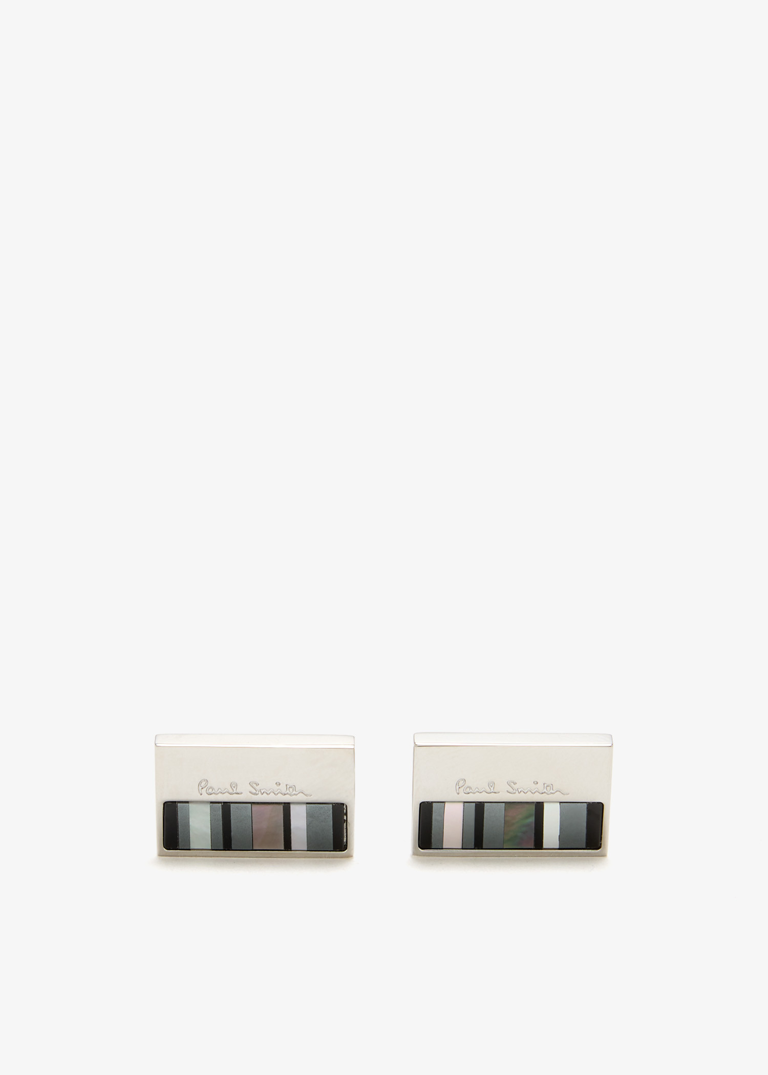 

Logo cufflinks, Silver