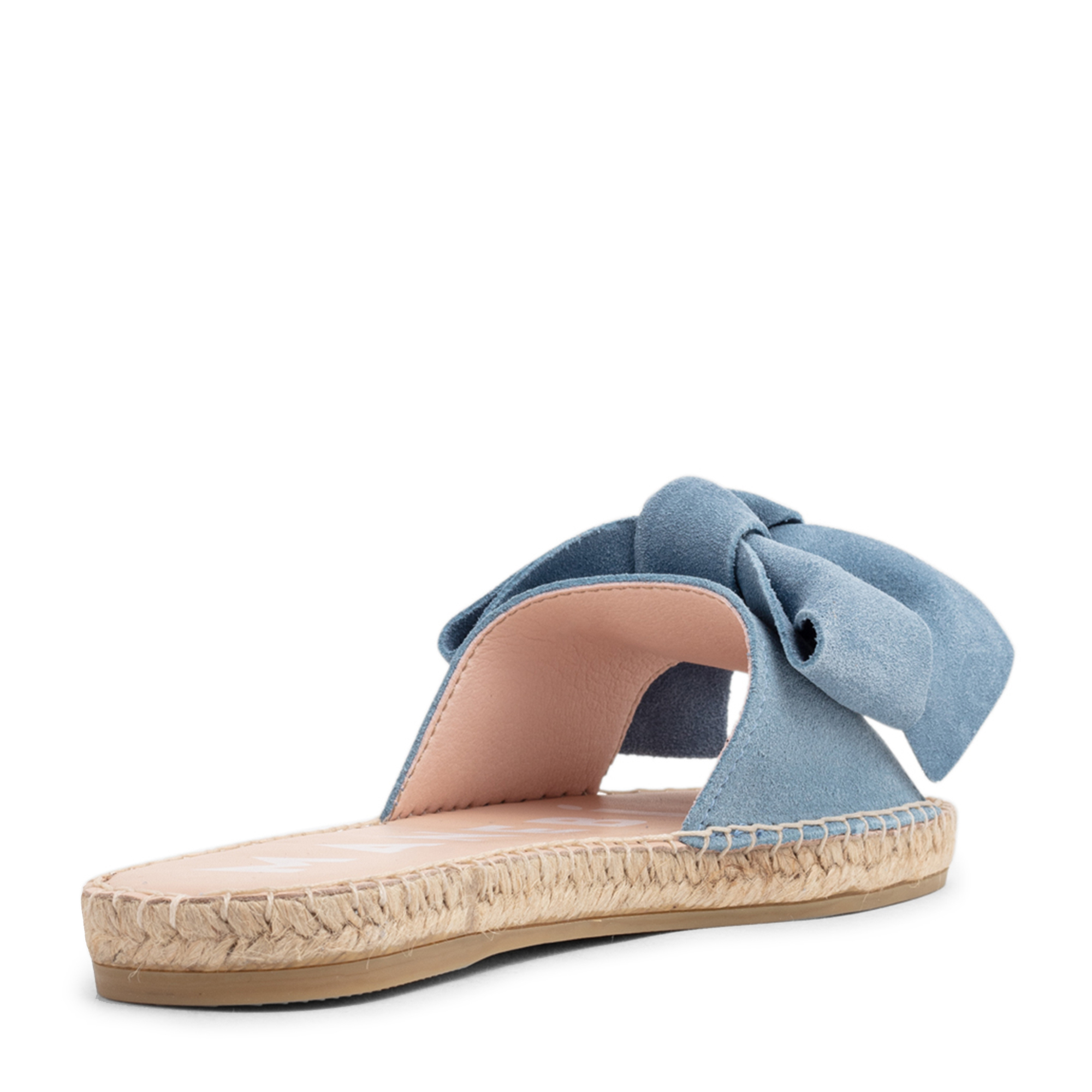 

Hamptons bow slide sandals, Blue