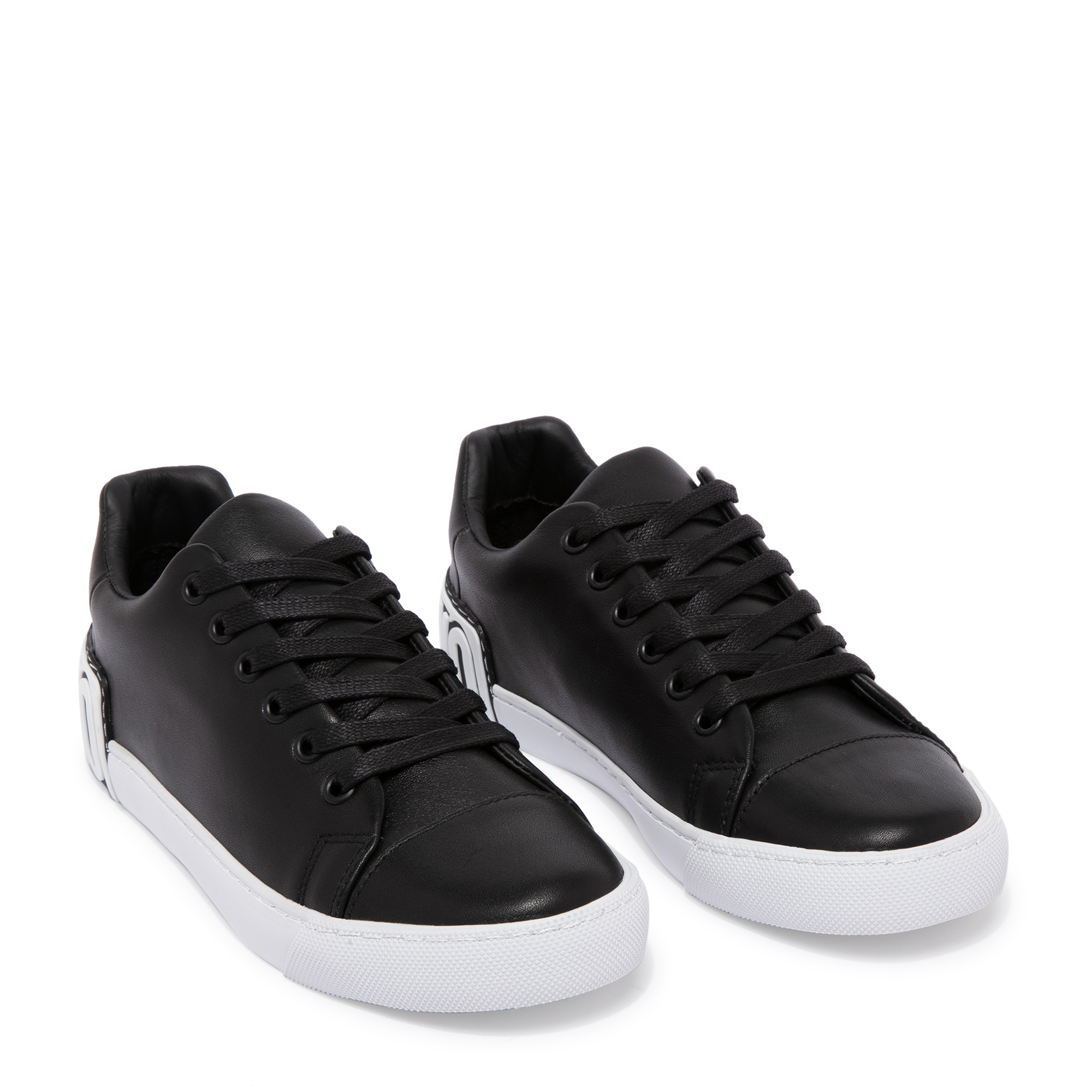 

Logo sneakers, Black
