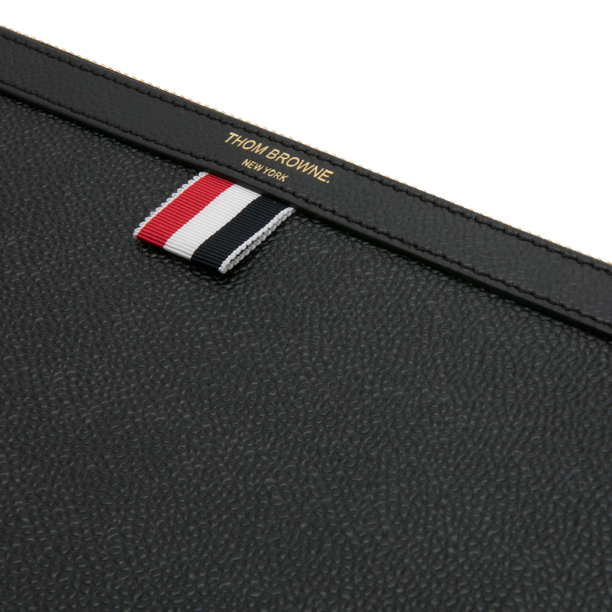 

Leather laptop holder, Black