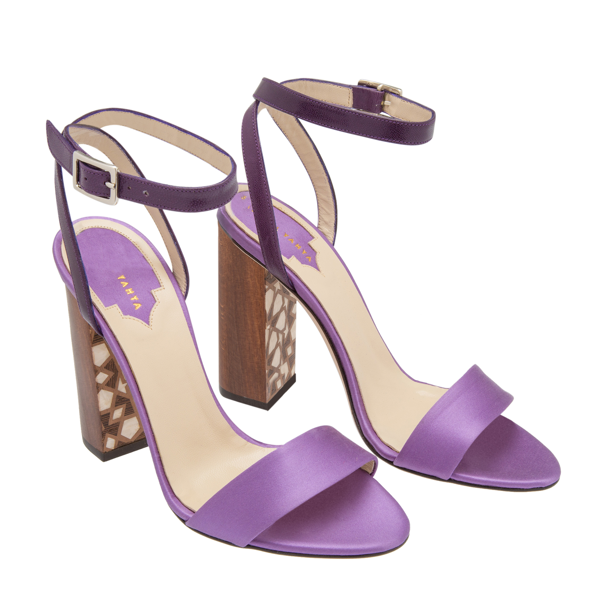 

Maha sandals, Purple