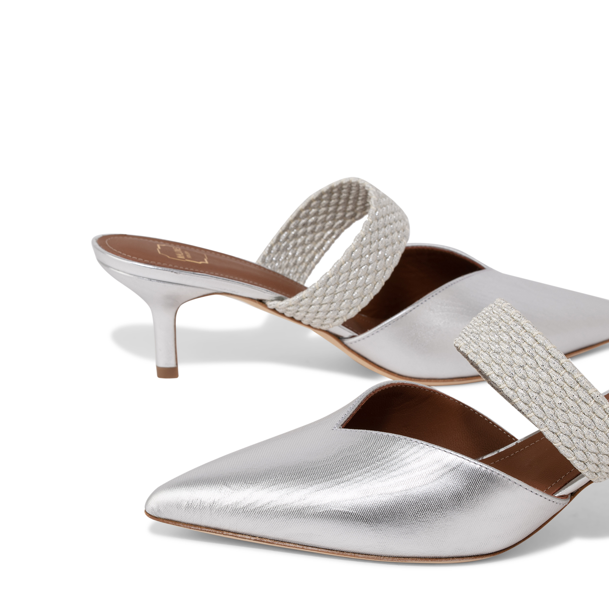 

Maisie mules, Silver