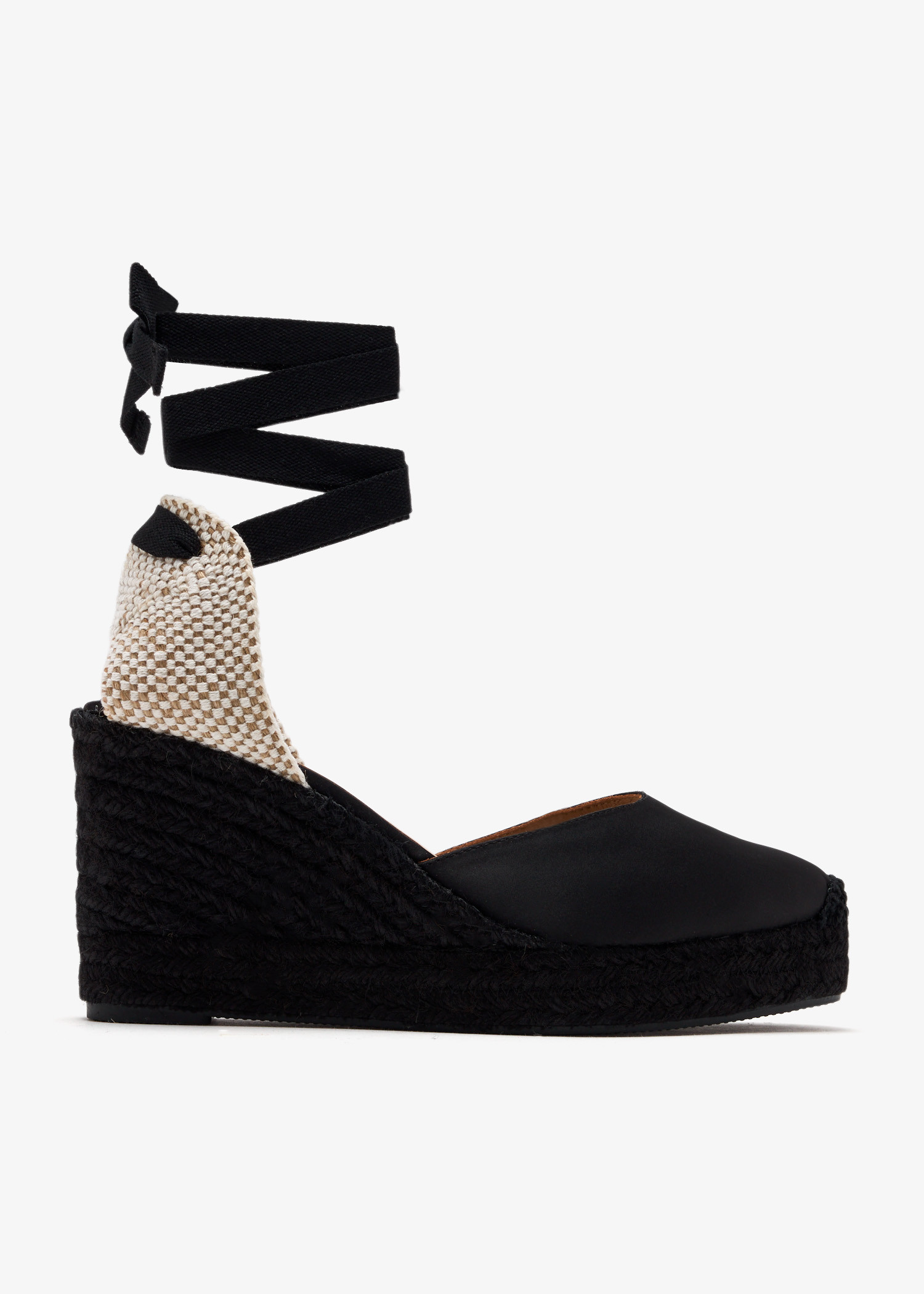 

Maria wedge espadrilles, Black