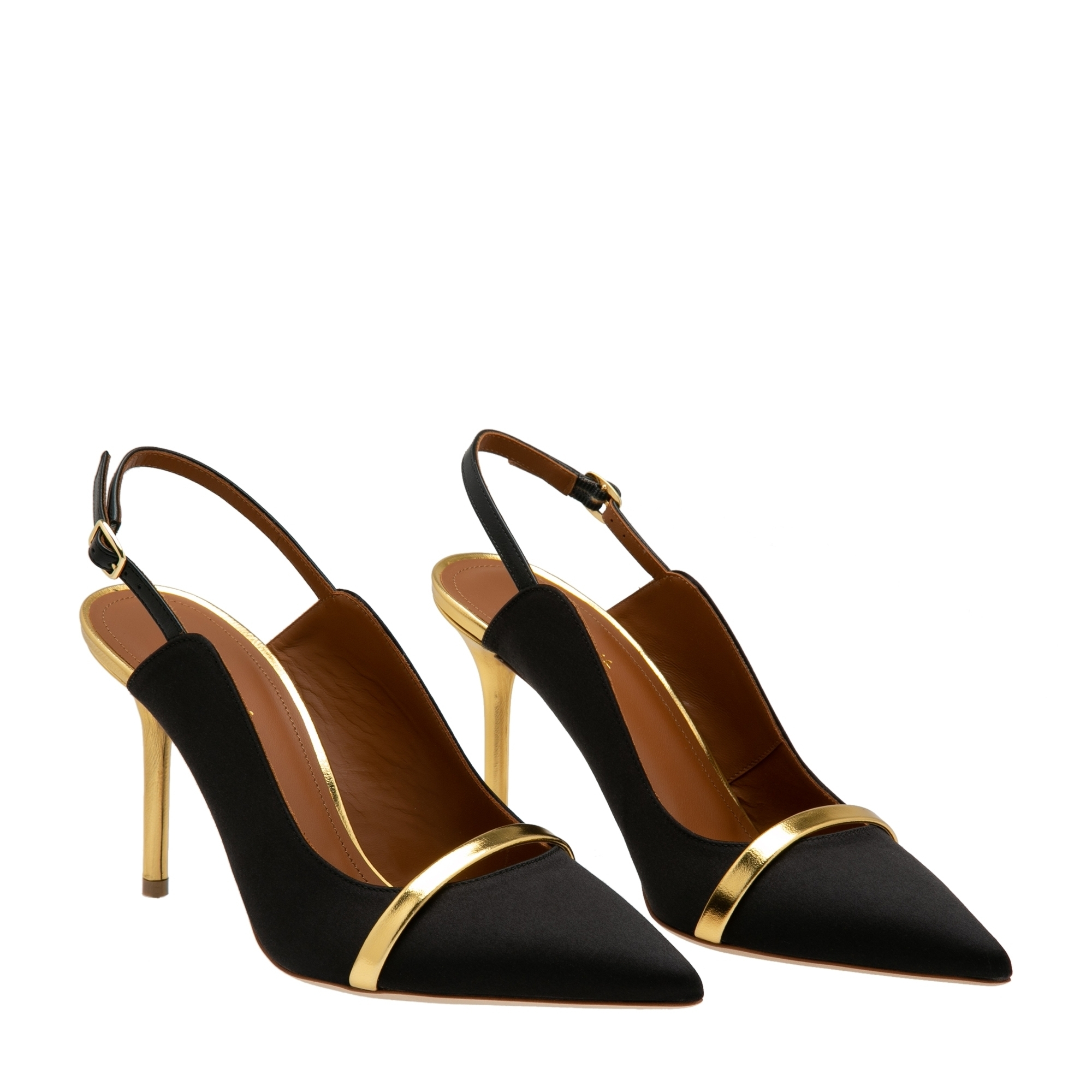

Marion satin pumps, Black
