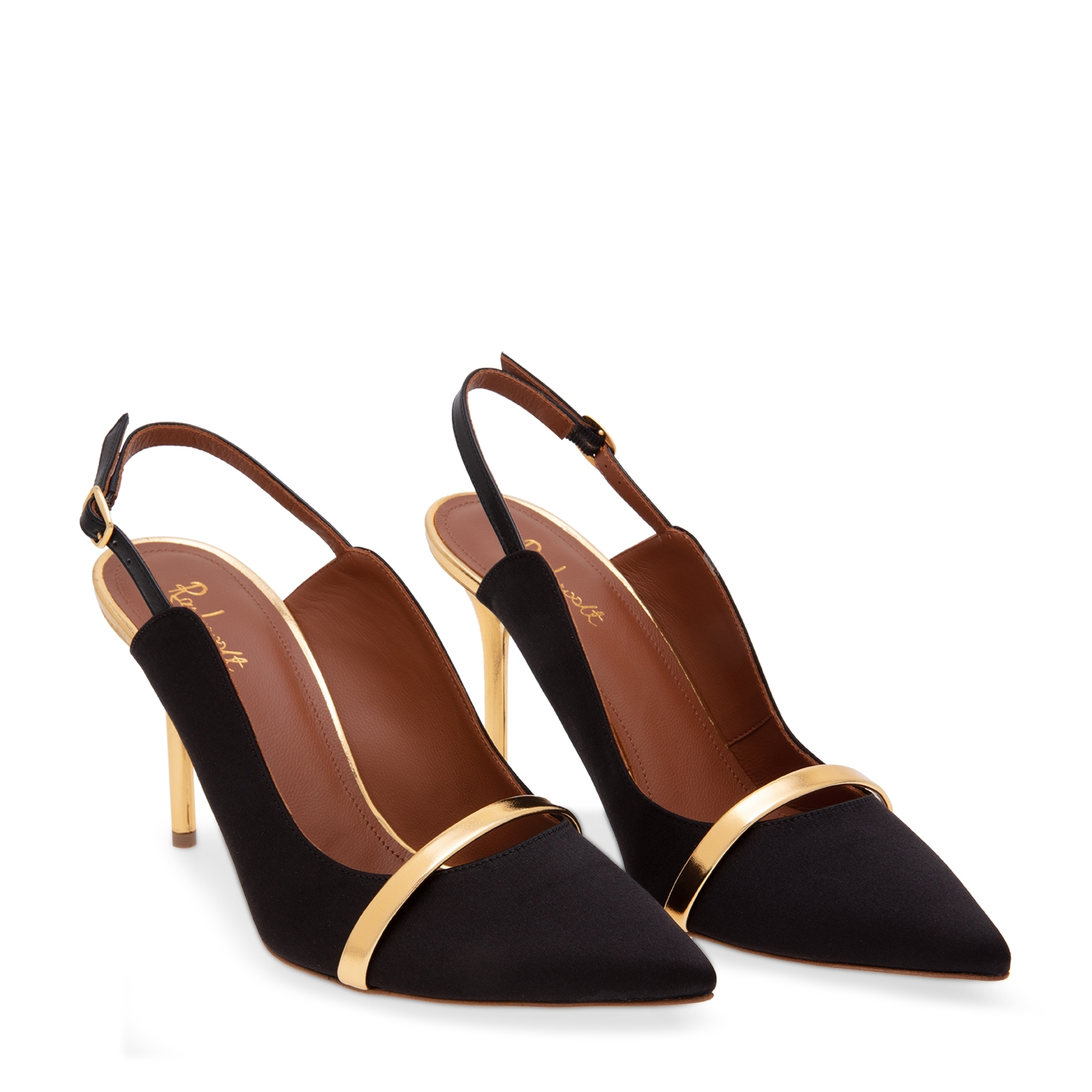

Marion satin pumps, Black