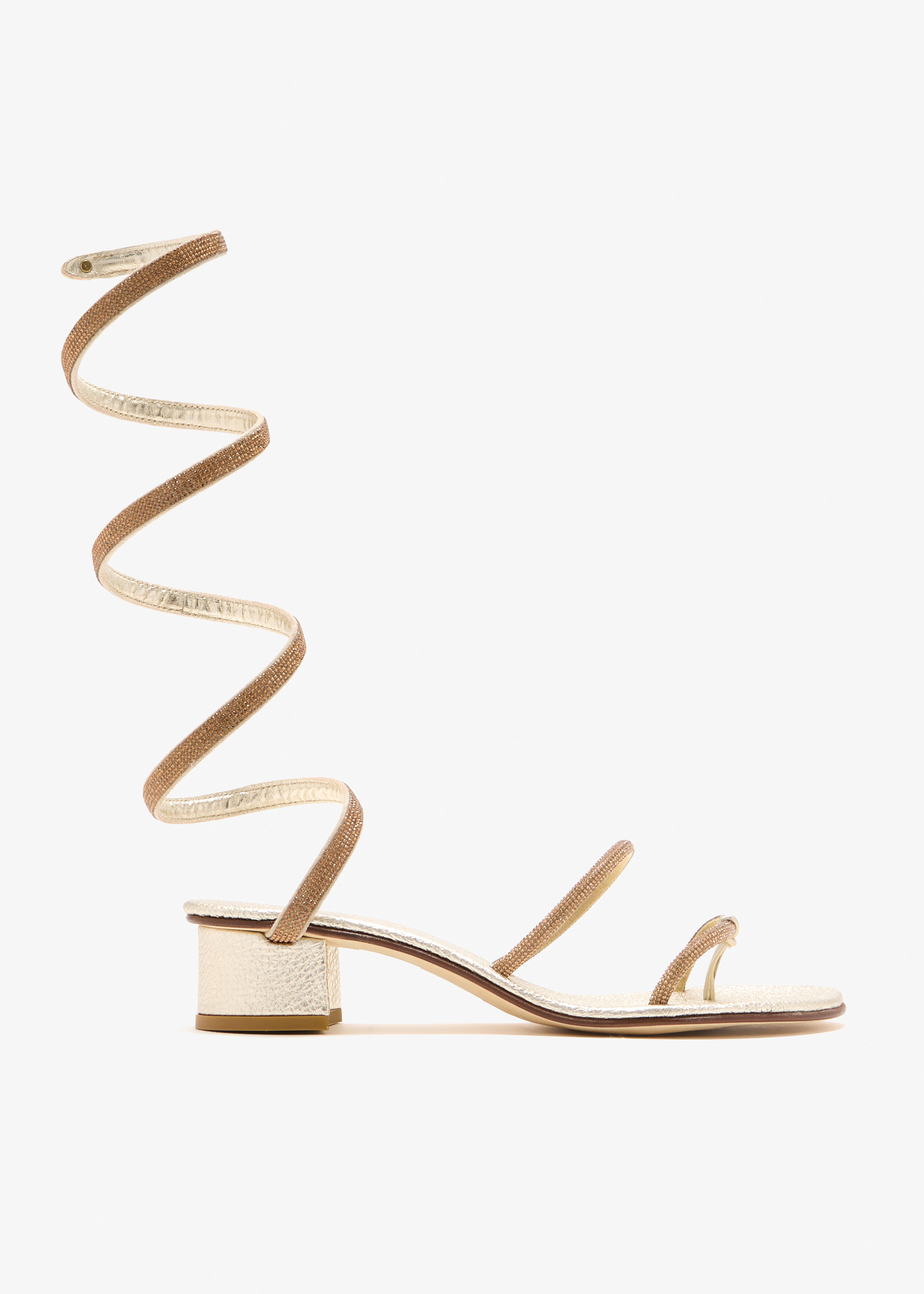 

Martina Franca sandals, Gold