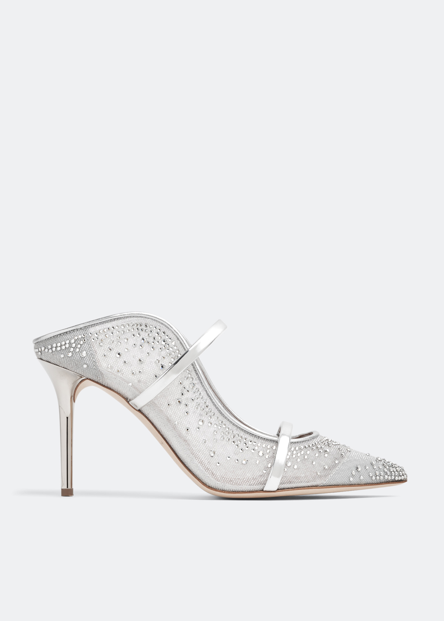 Malone Souliers Maureen mules for Women Silver in KSA Level Shoes