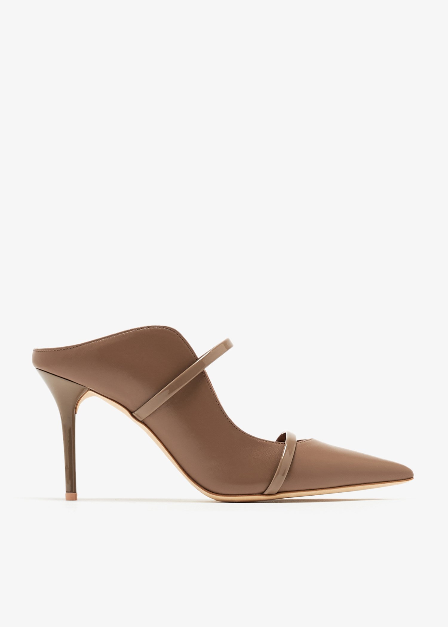 

Maureen 85 mules, Taupe