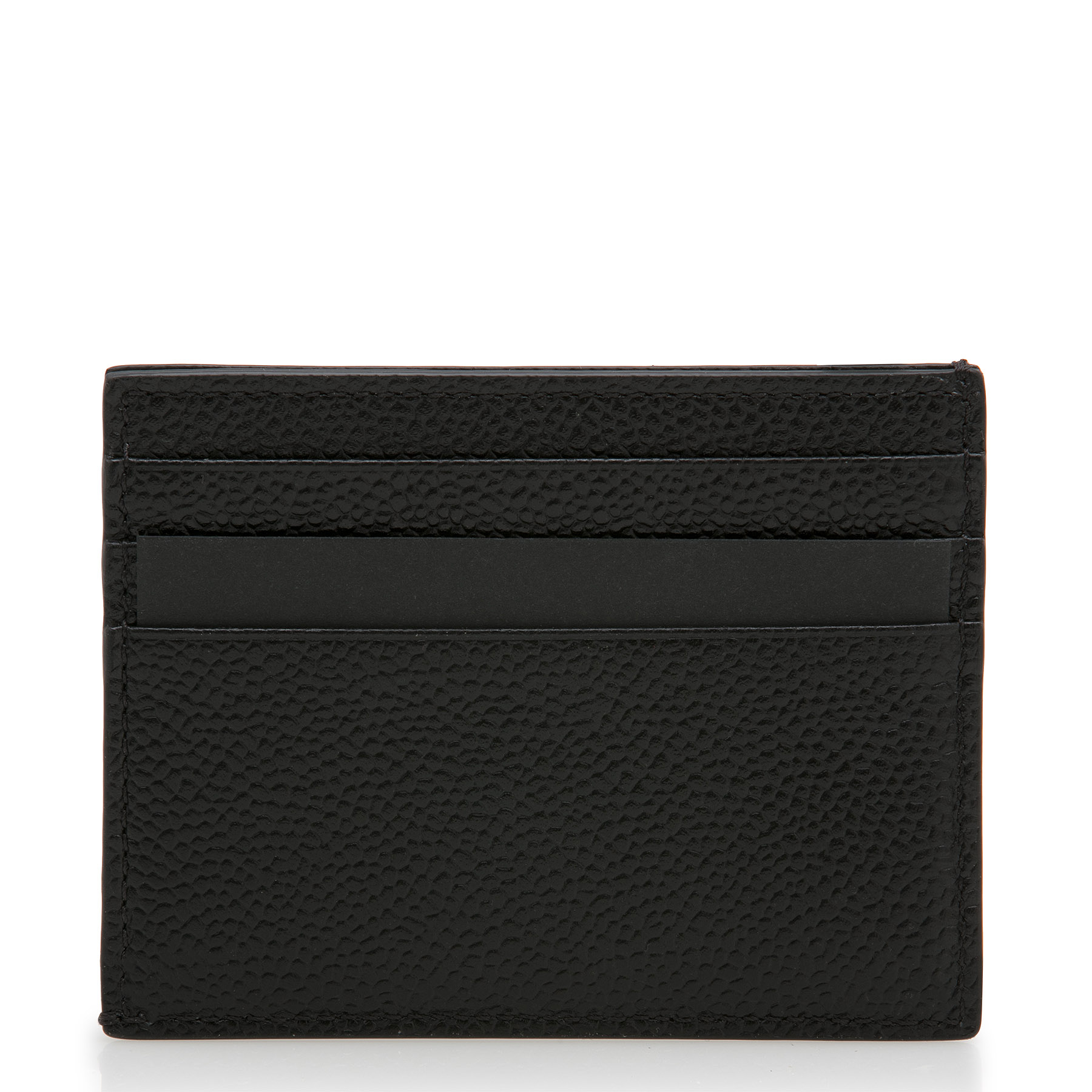 

Leather card holder, Black