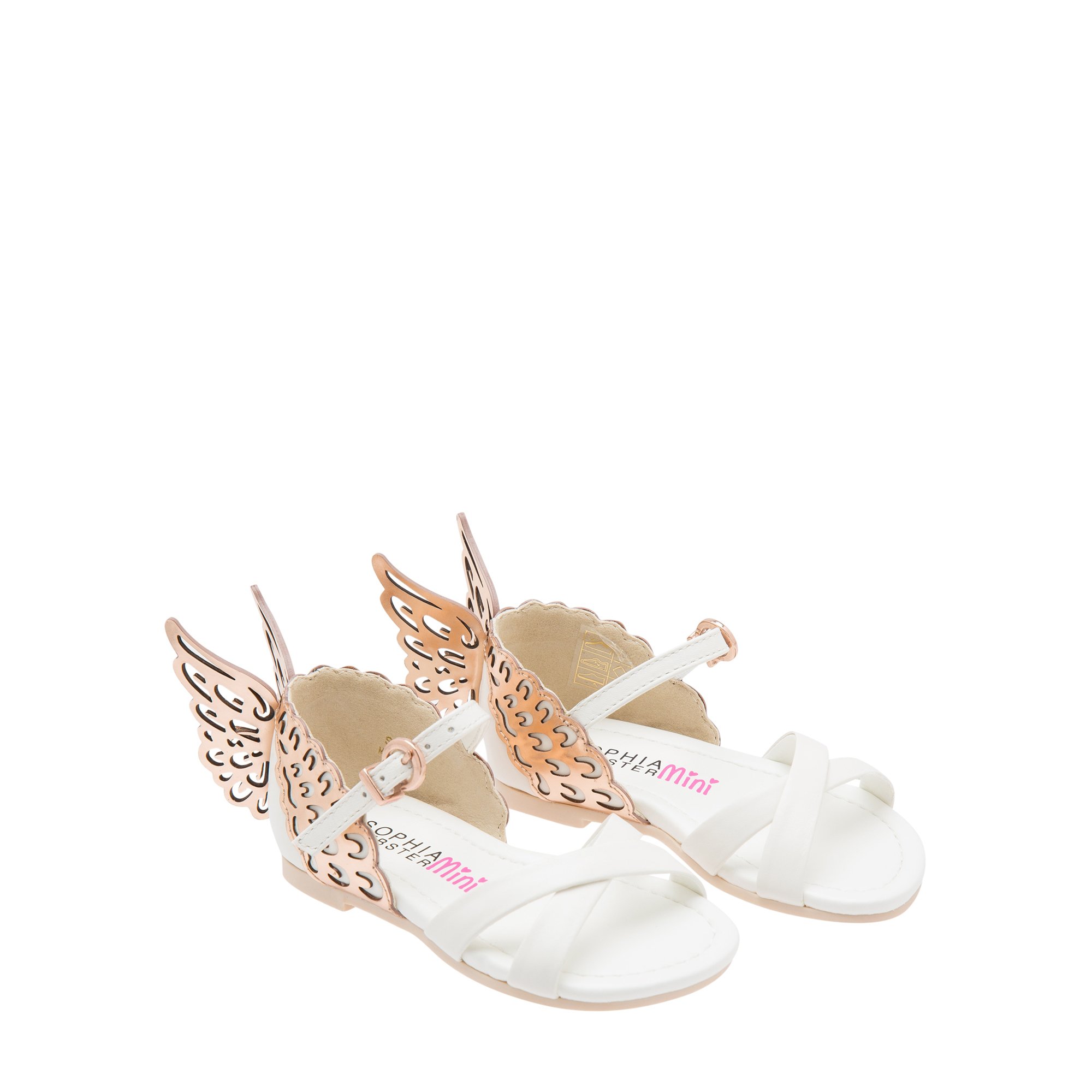 

Evangeline sandals, White