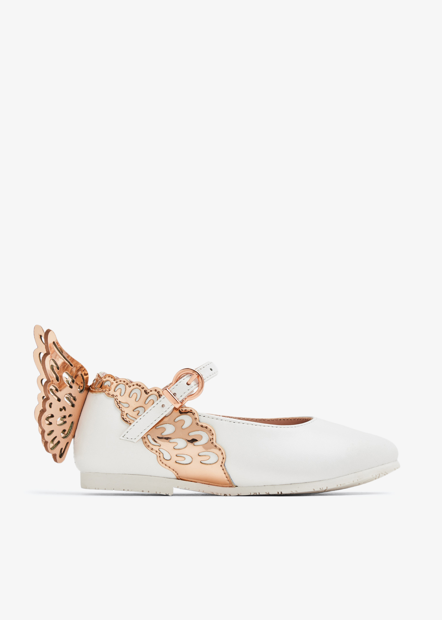 

Evangeline ballet flats, White