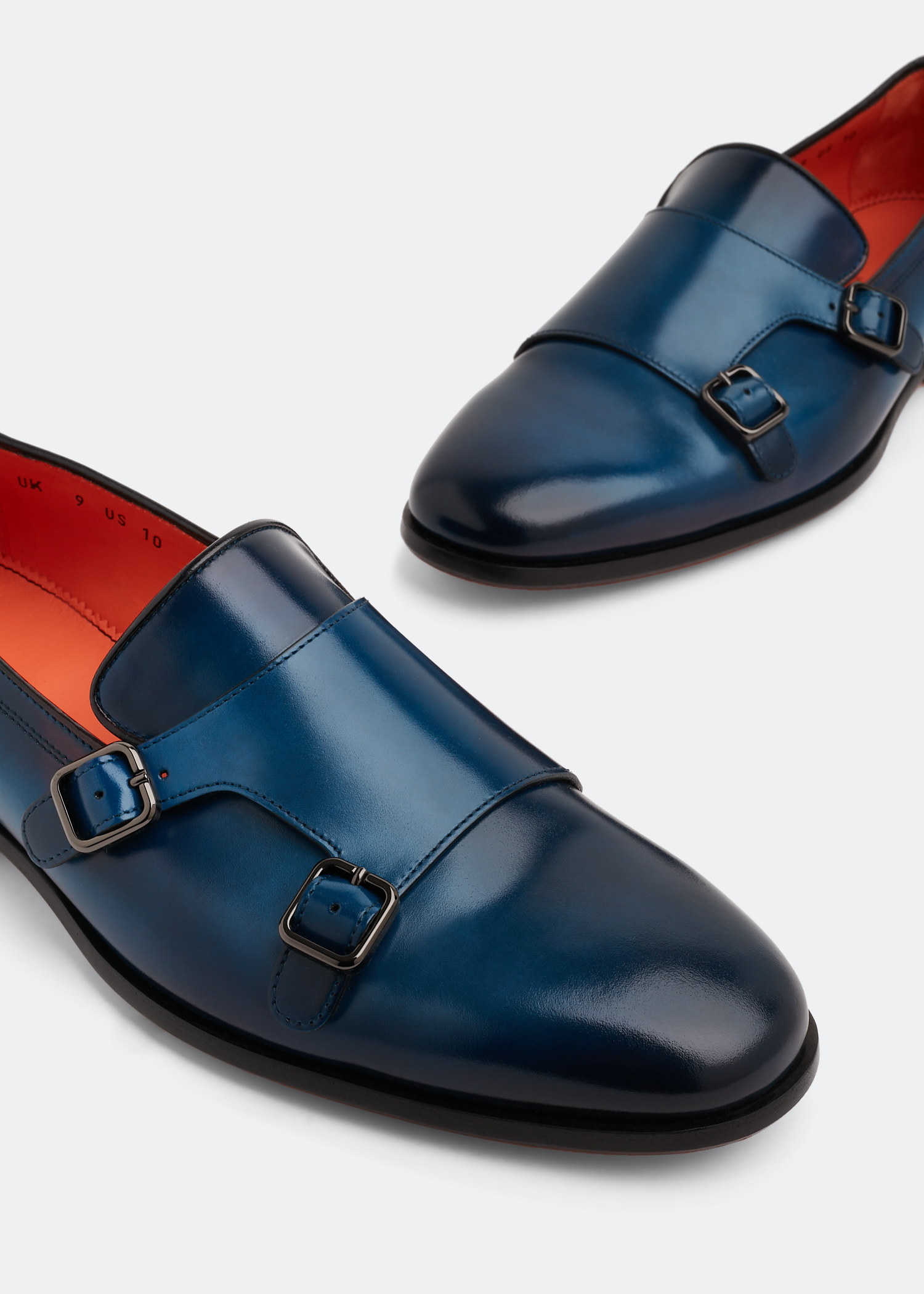 

Dolorous monk strap loafers, Blue