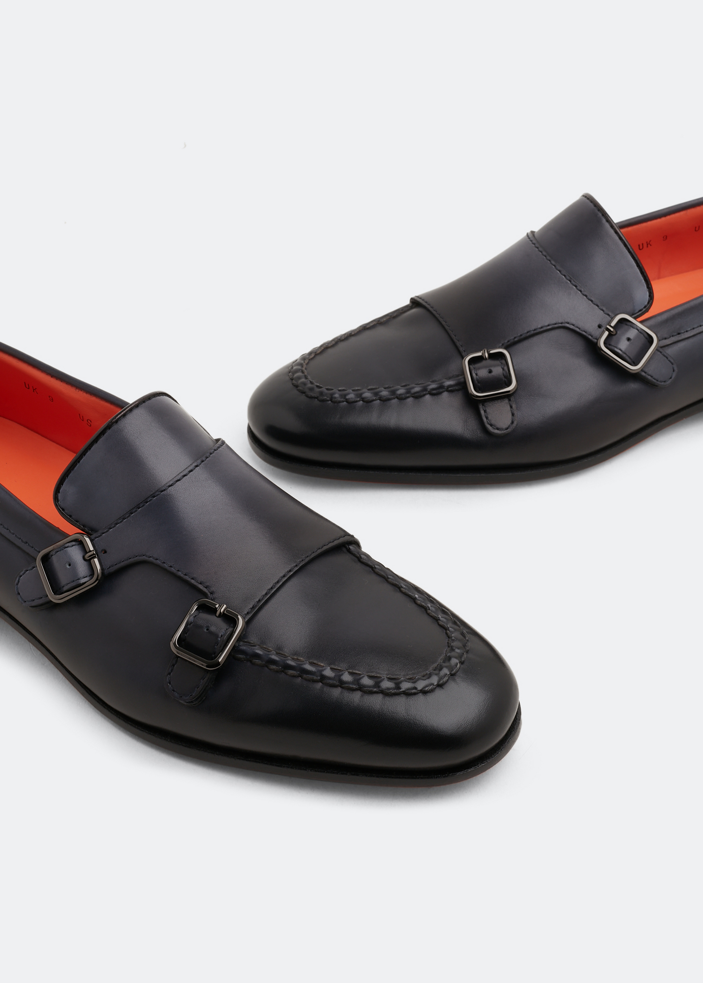 

Monk strap loafers, Blue