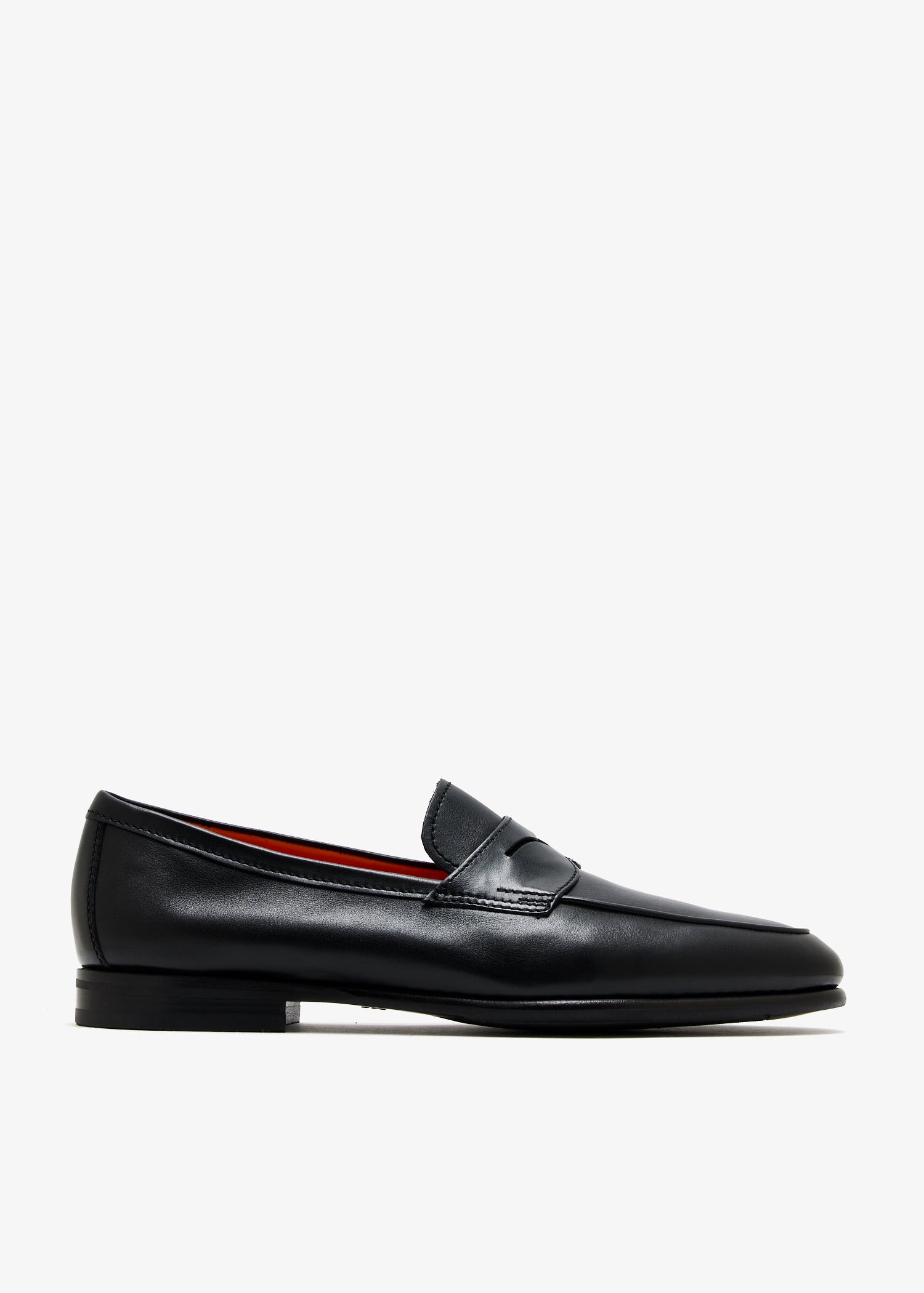

Carlo penny loafers, Black