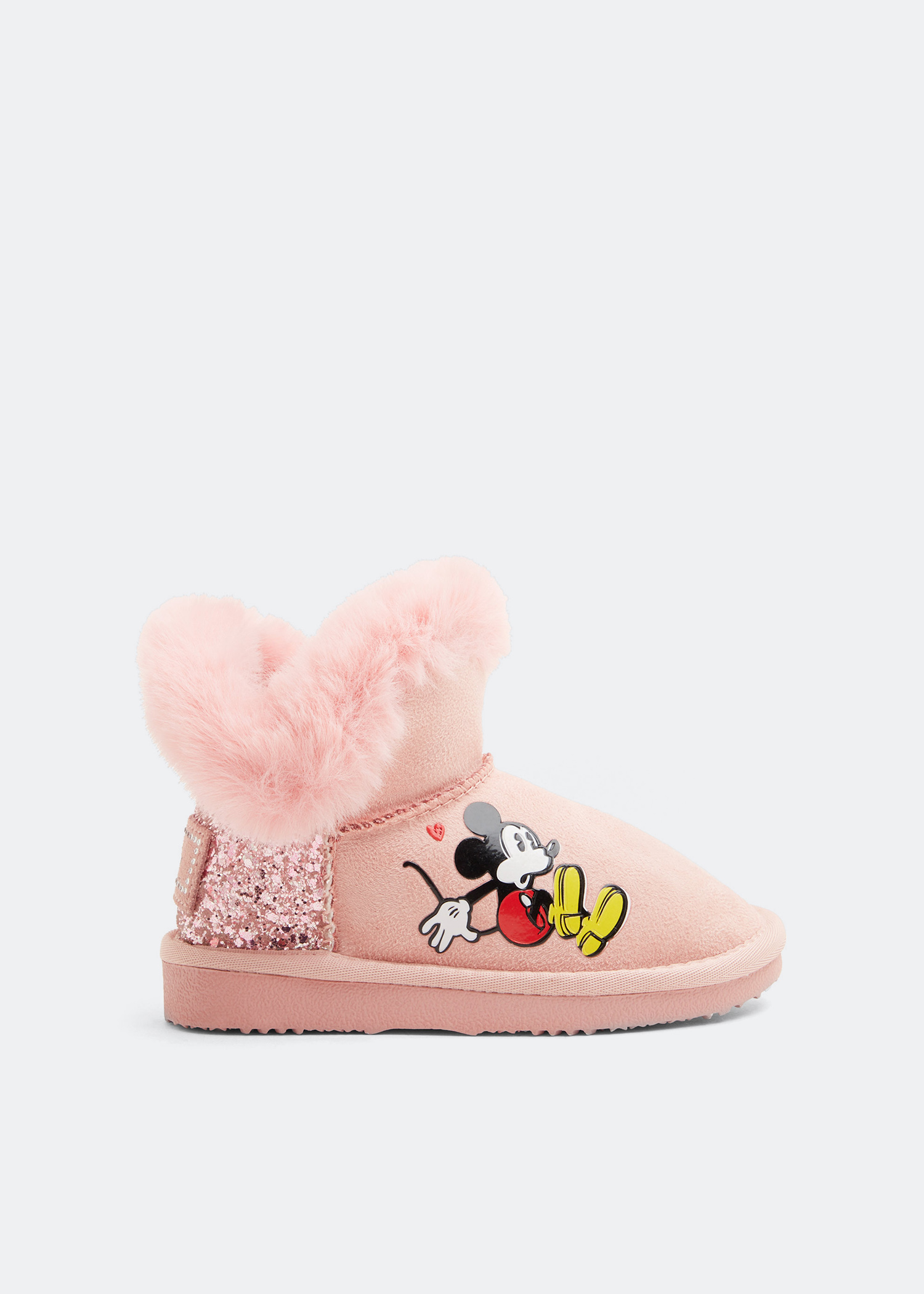 mickey mouse boot slippers