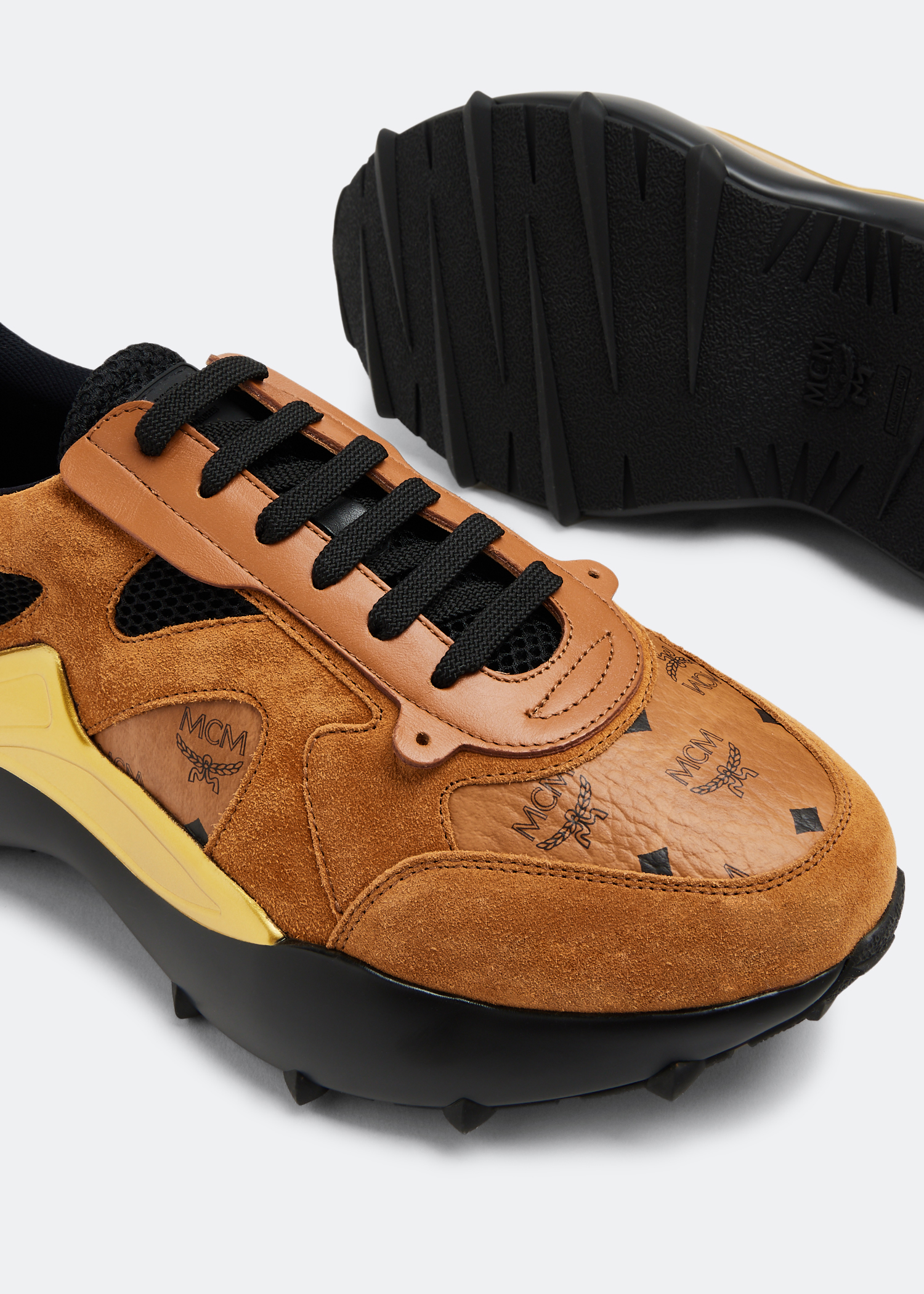 Mcm himmel sneakers hotsell