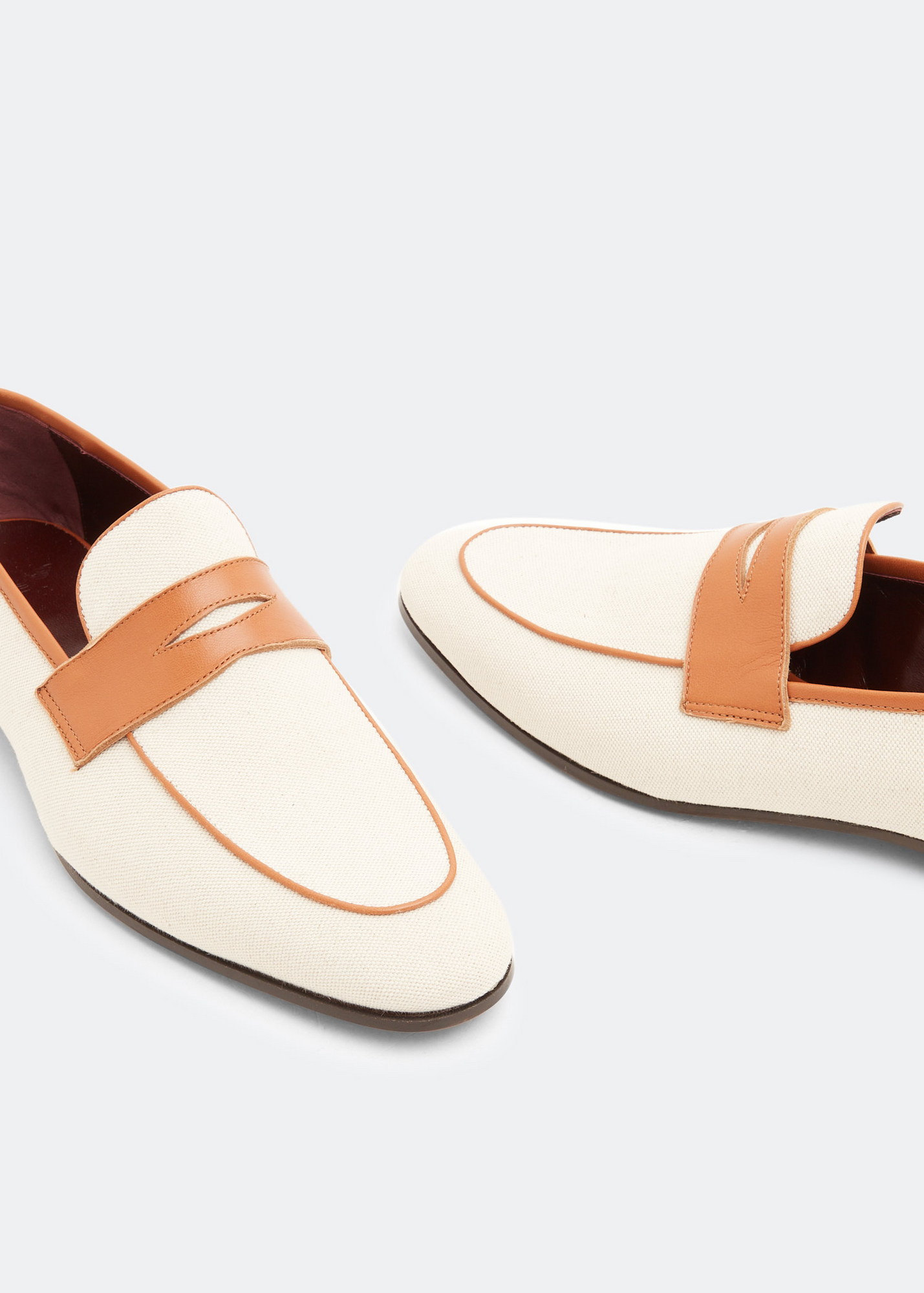 

Linen loafers, Beige