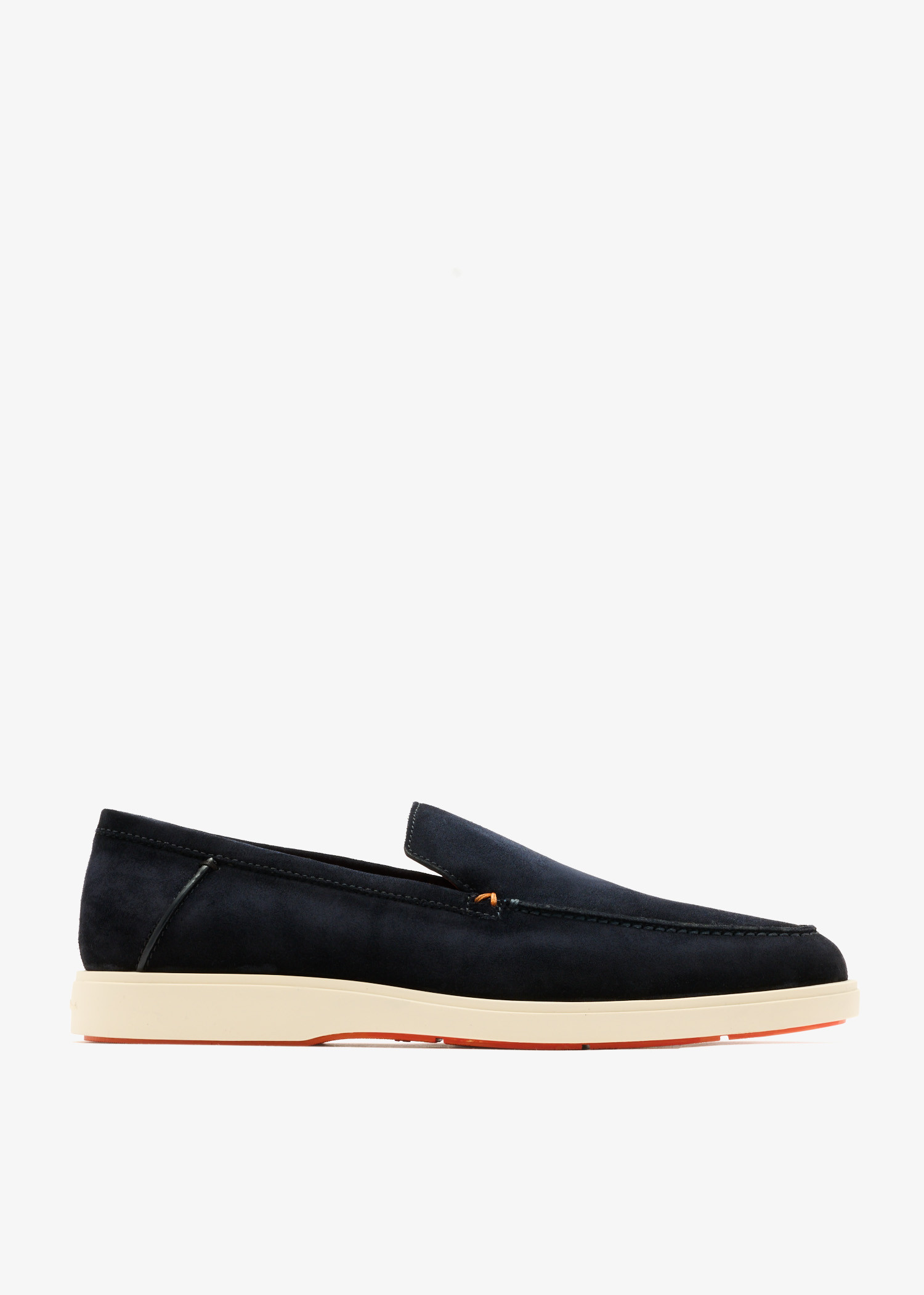 

Suede loafers, Navy