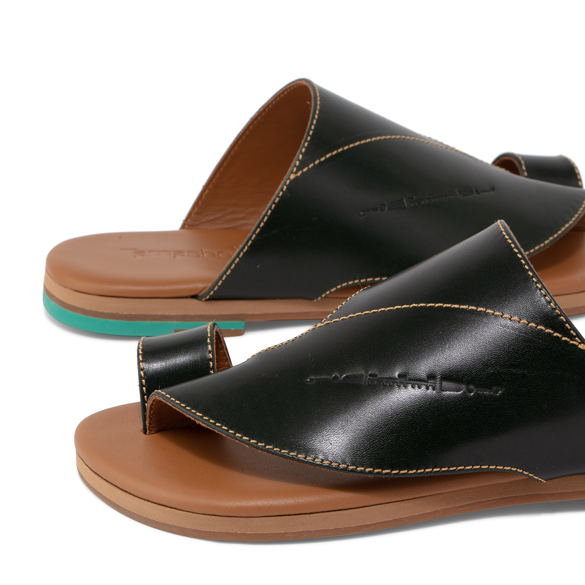 

Hsbaah sandals, Green