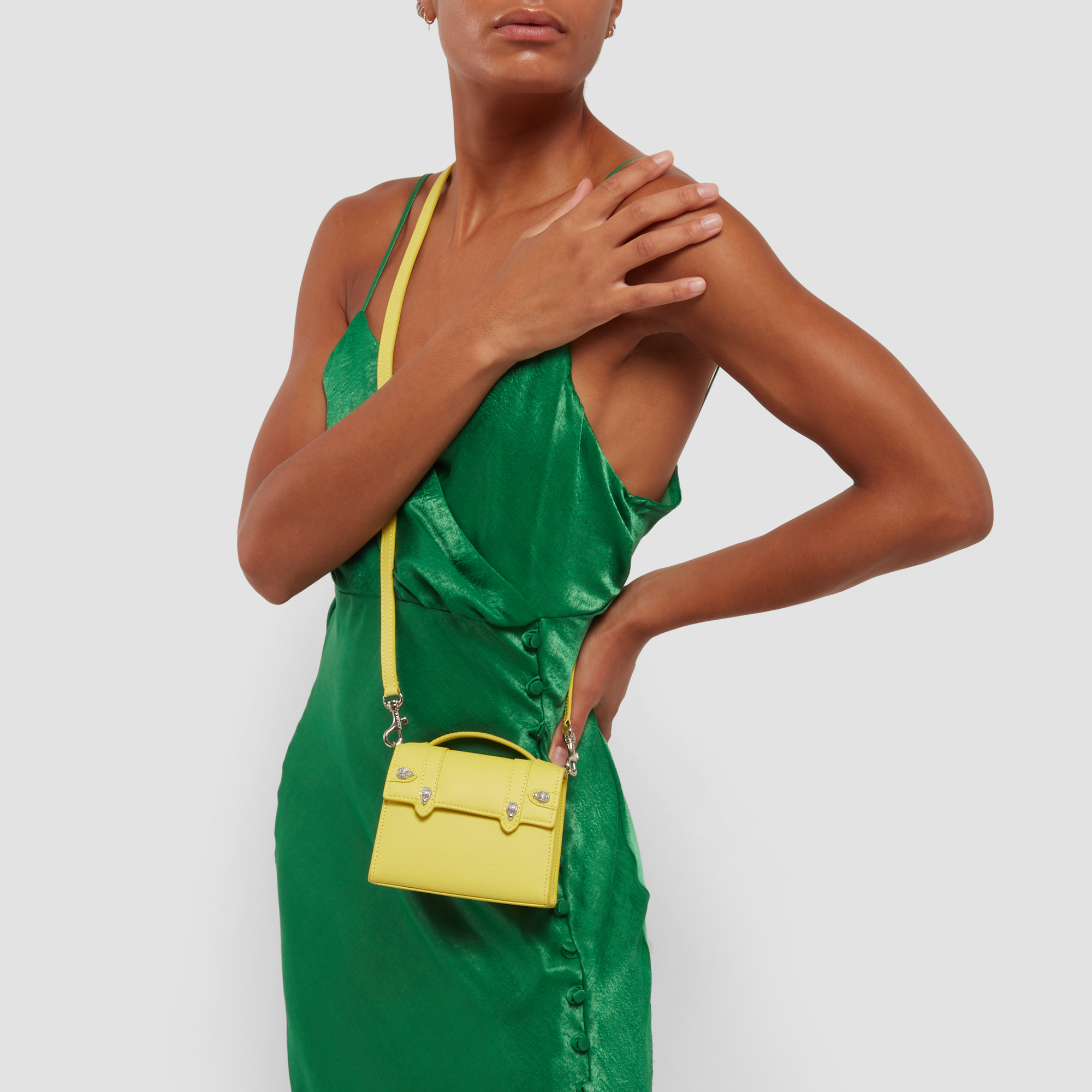 

Mini 13cm briefcase, Yellow