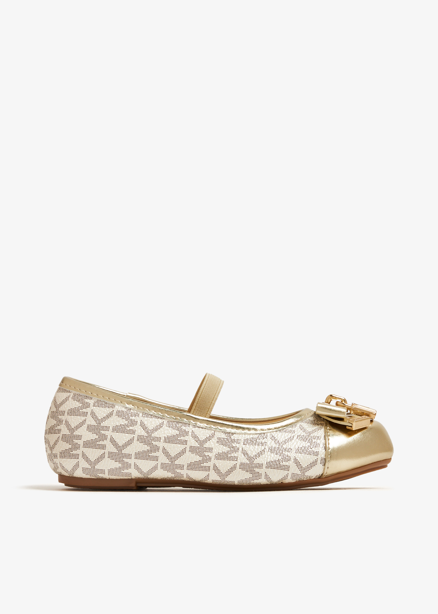 

Kenya Lock ballerinas, Gold