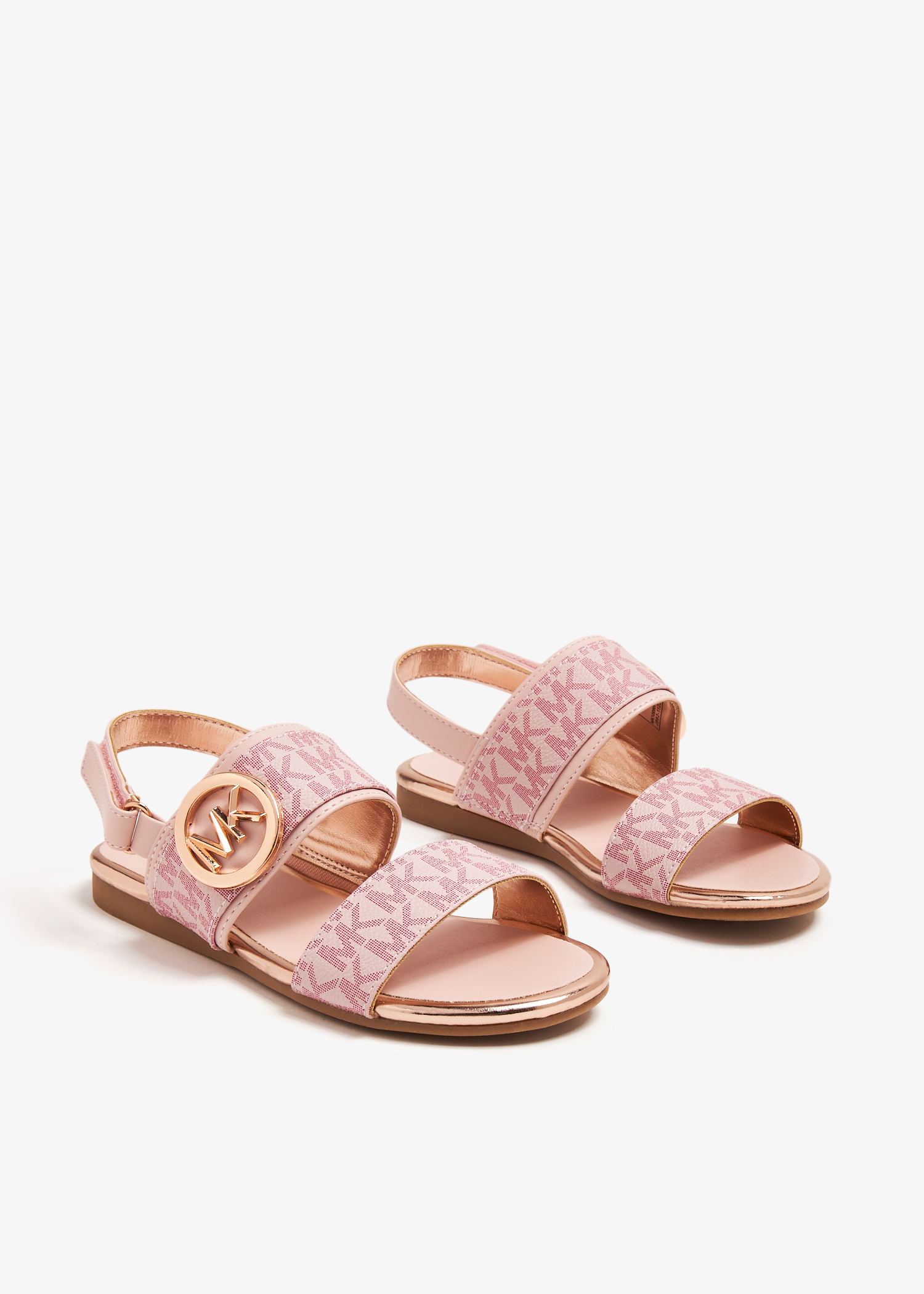 Michael Kors Sydney Kenzie 2 sandals for Girl - Pink in UAE