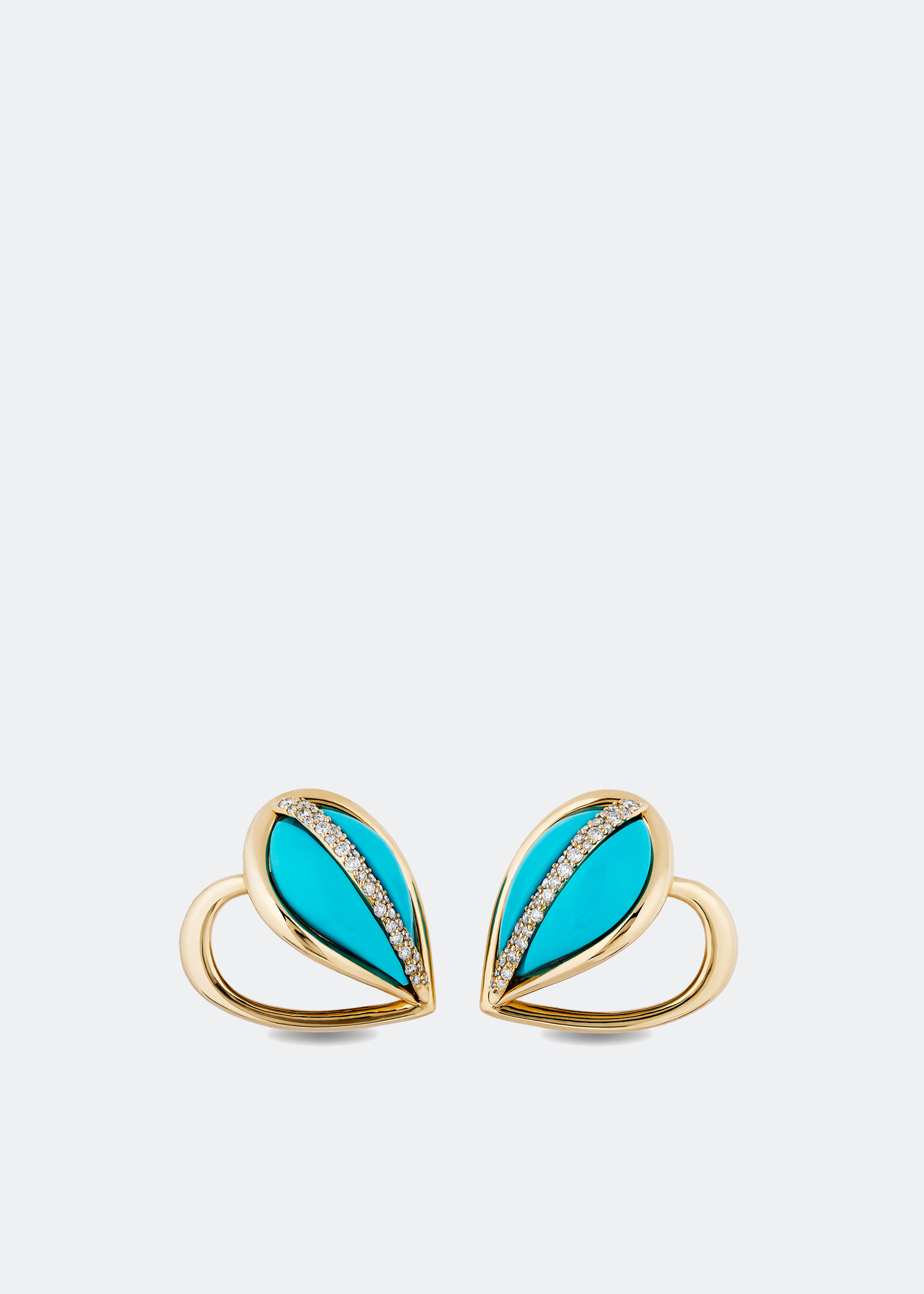 

Mother's Love earrings, Gold