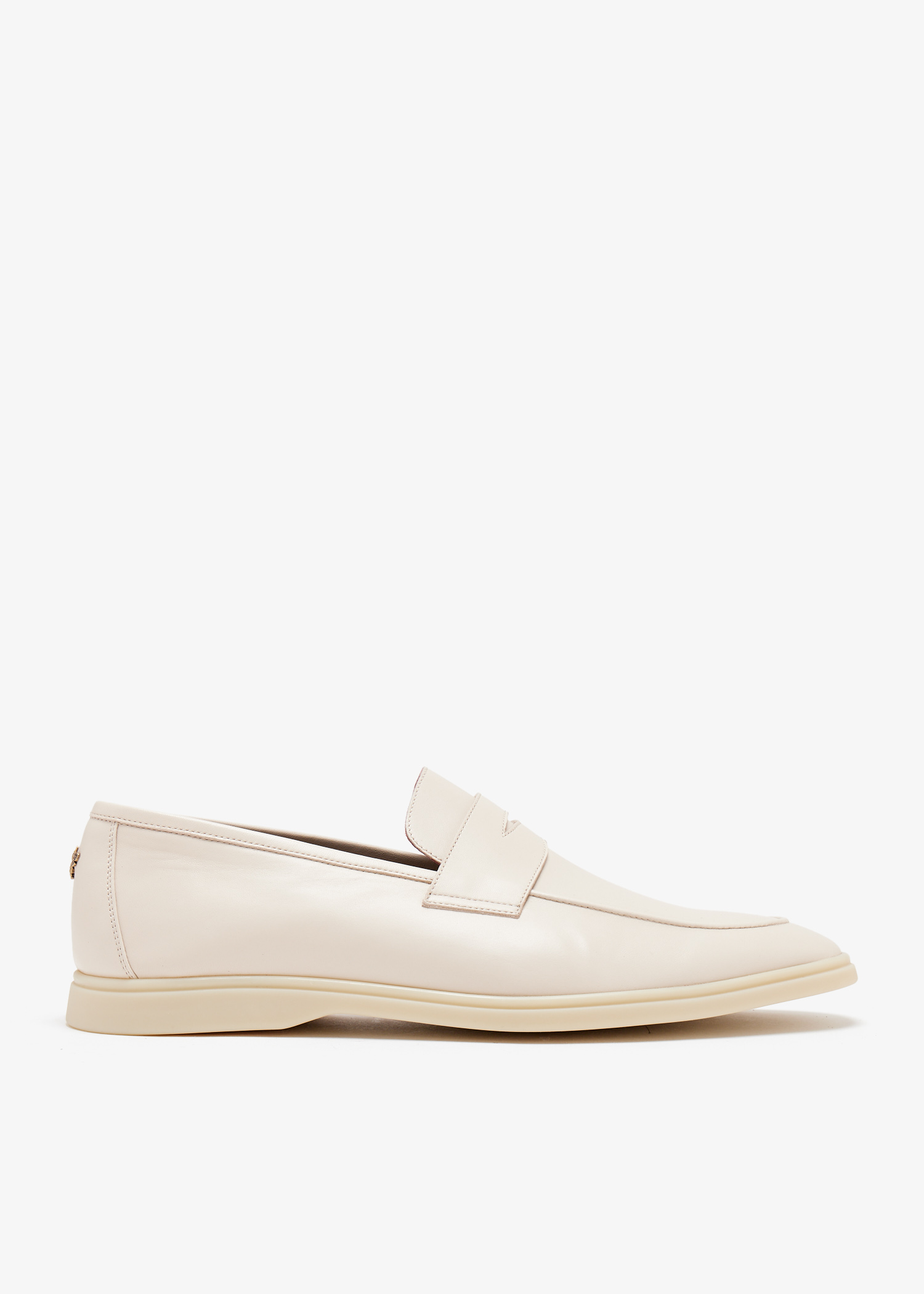 

Leather loafers, Cream