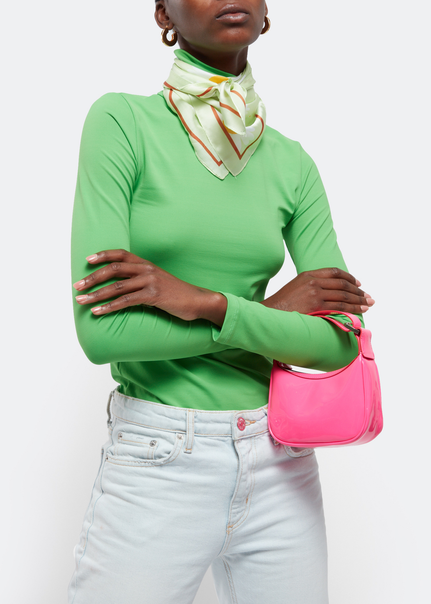 

Mini Moonbag clutch, Pink