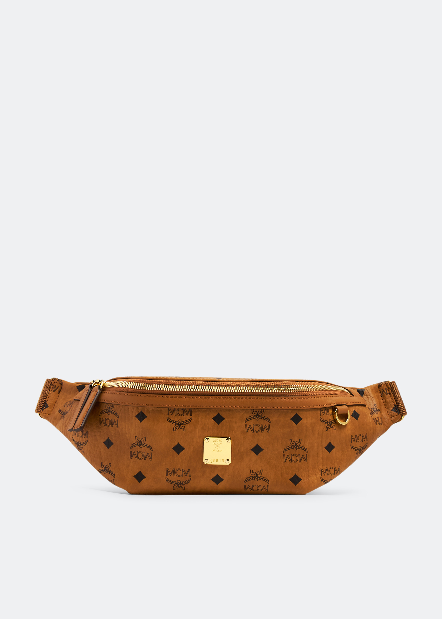 MCM Medium Fursten belt bag for Men Brown in Bahrain Level Shoes