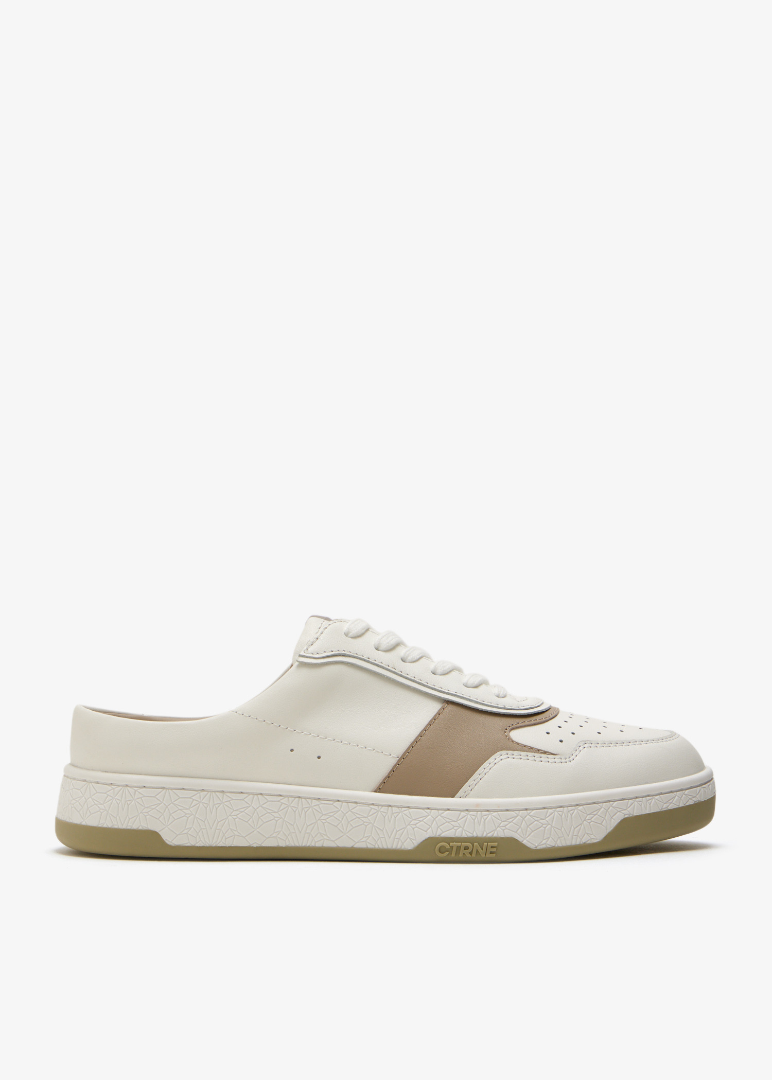 

Orgonite sneaker mules, White