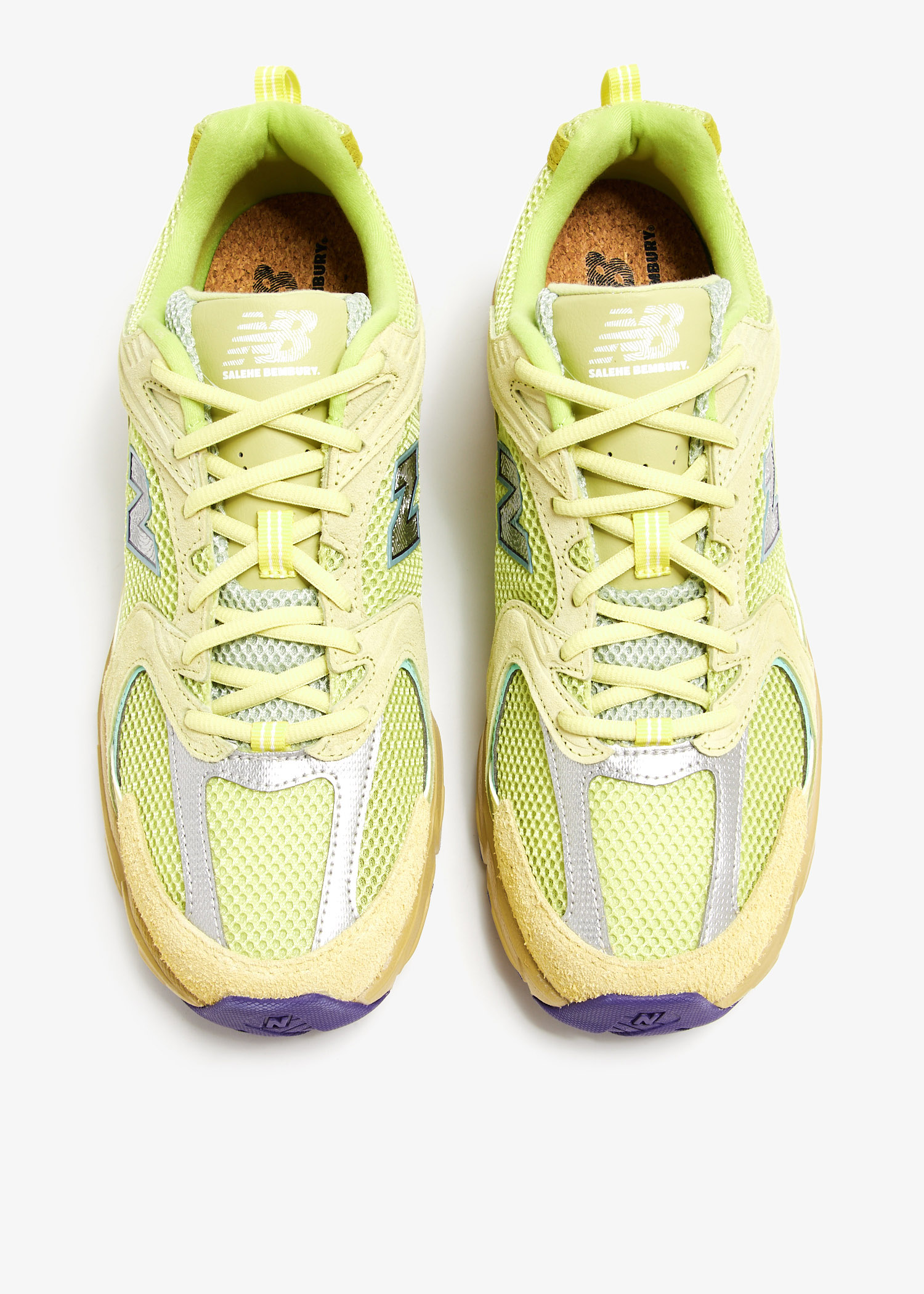 New balance 1530 yellow top