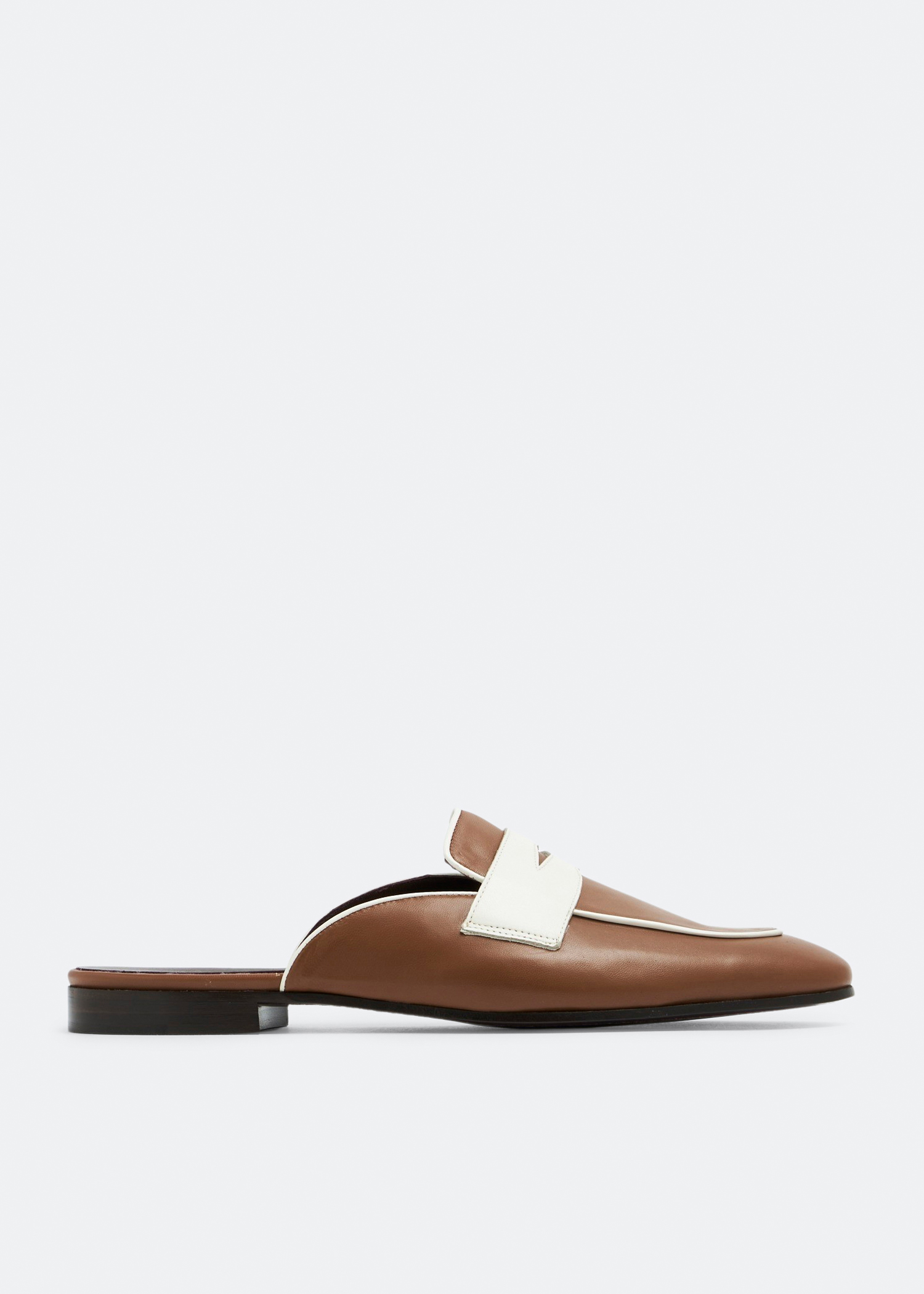 Bougeotte Leather slippers for Men Brown in UAE Level Shoes
