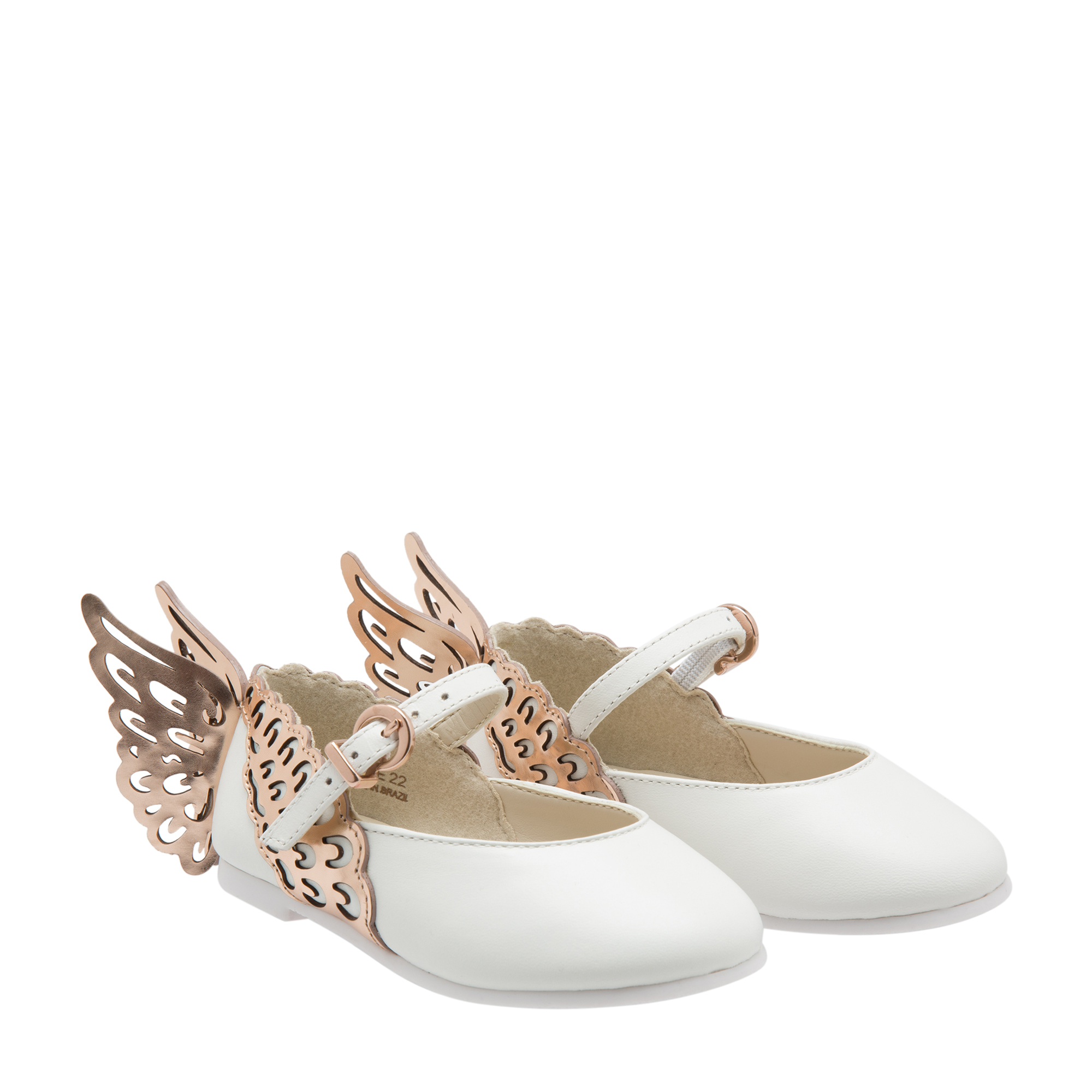 

Chiara Mini ballet flats, White