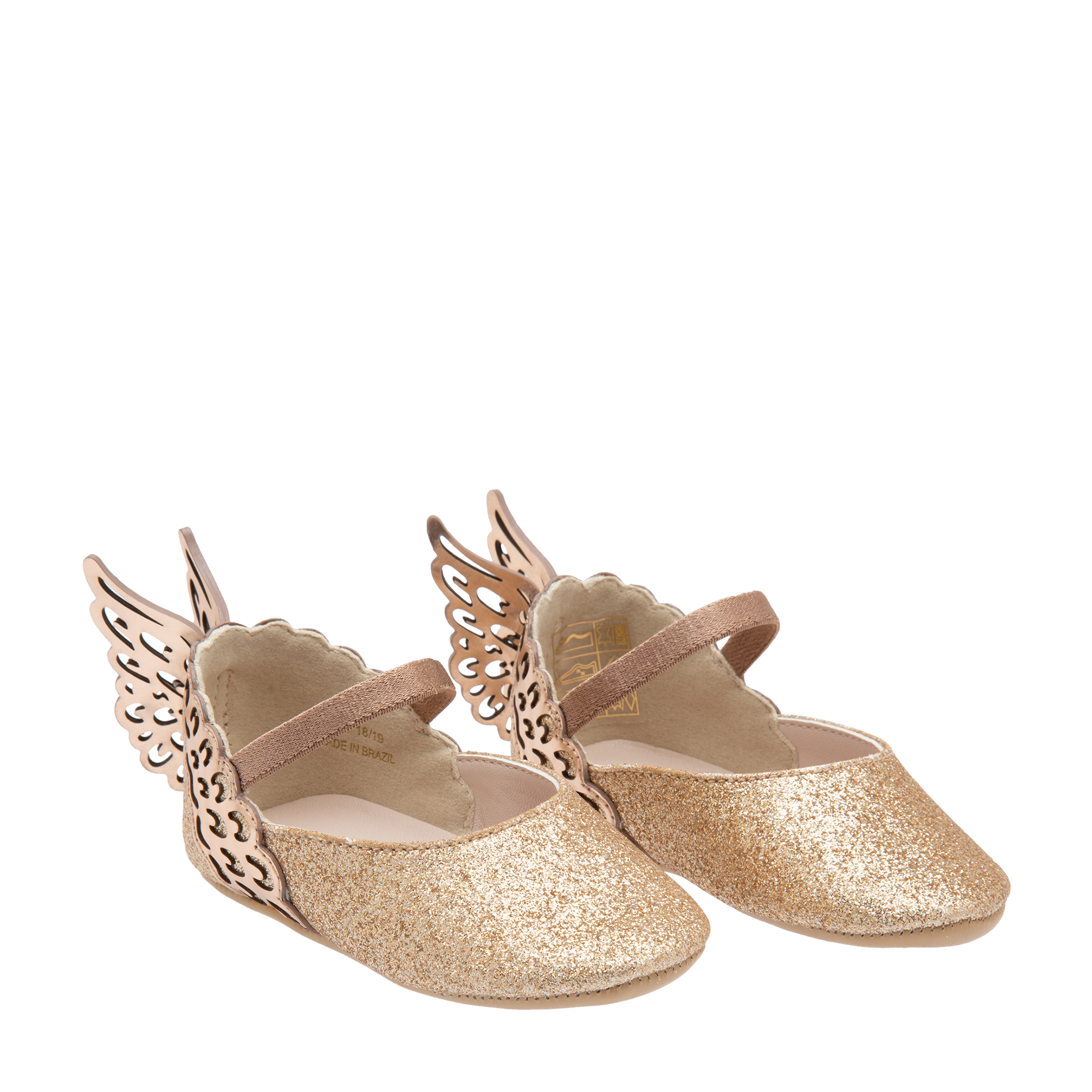 

Evangeline ballet flats, Gold