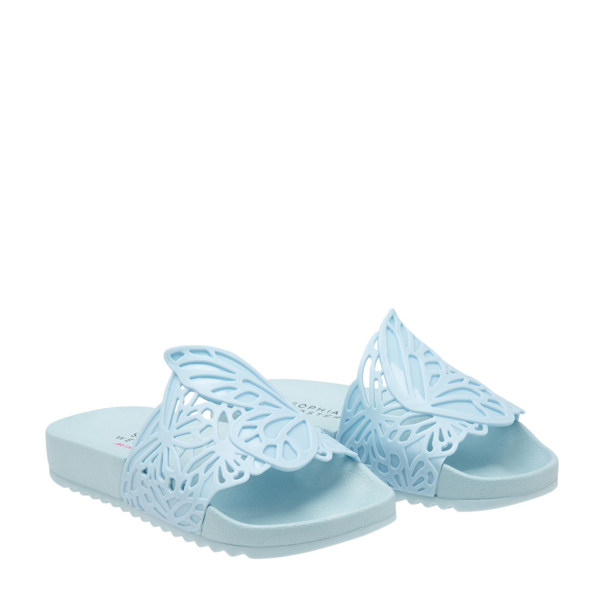 

Lia butterfly slides, Blue