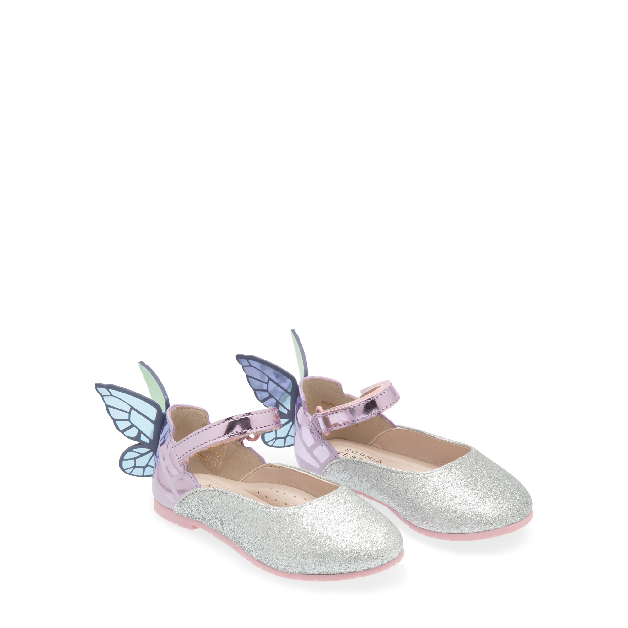 

Chiara ballet flats, Silver
