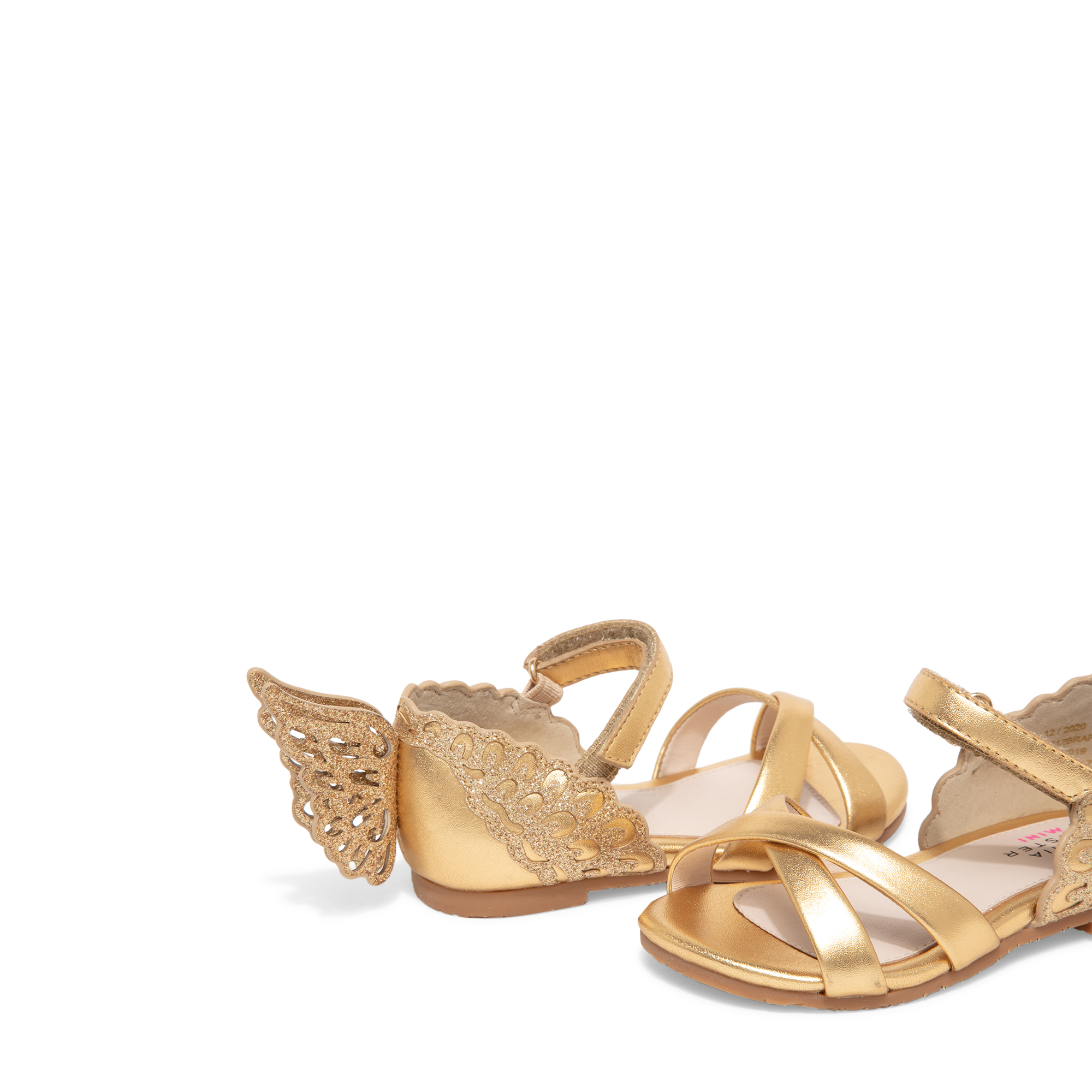 

Evangeline sandals, Gold